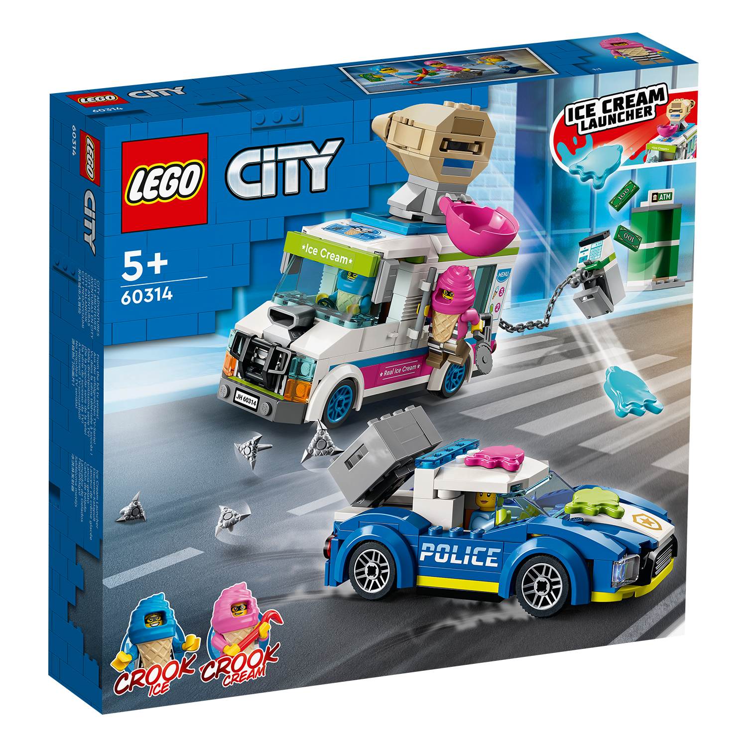 LEGO® Set 60314 Eiswagen-Verfolgungsjagd