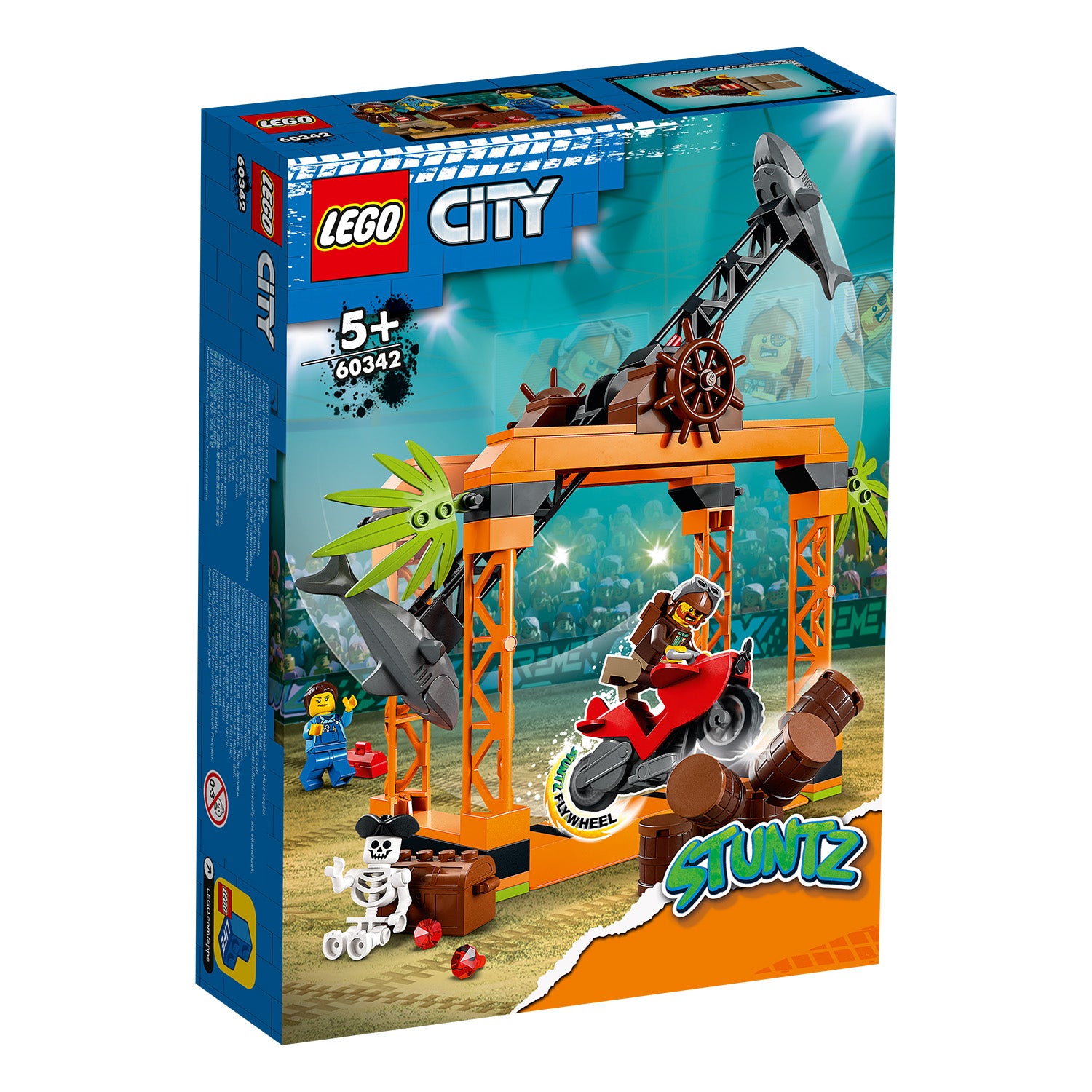 LEGO® Set 60342 Haiangriff-Stuntchallenge