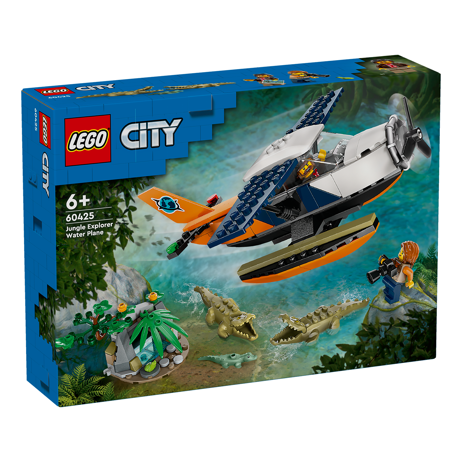 LEGO® Set 60425 Dschungelforscher-Wasserflugzeug