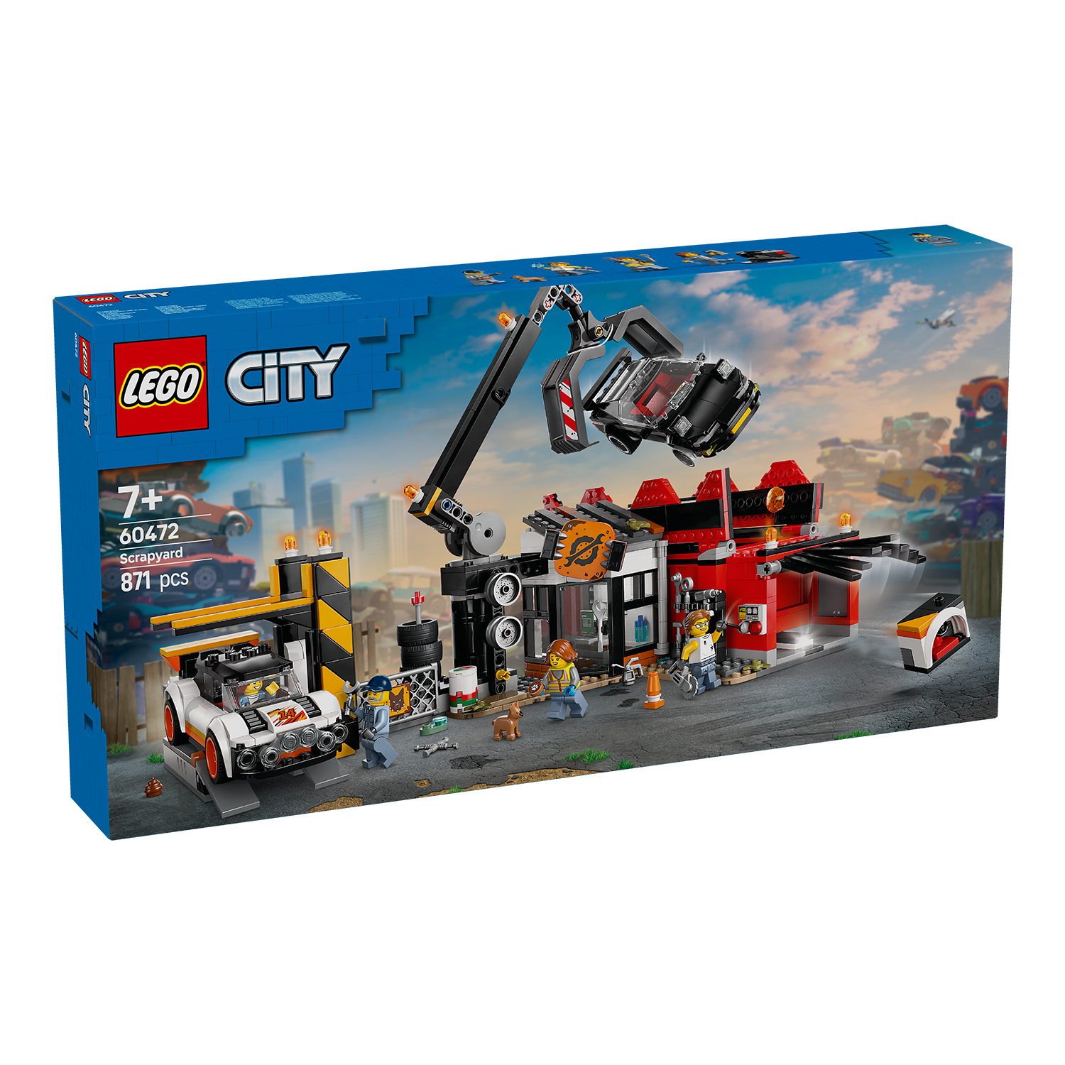 LEGO® Set 60472 Schrottplatz mit Autos