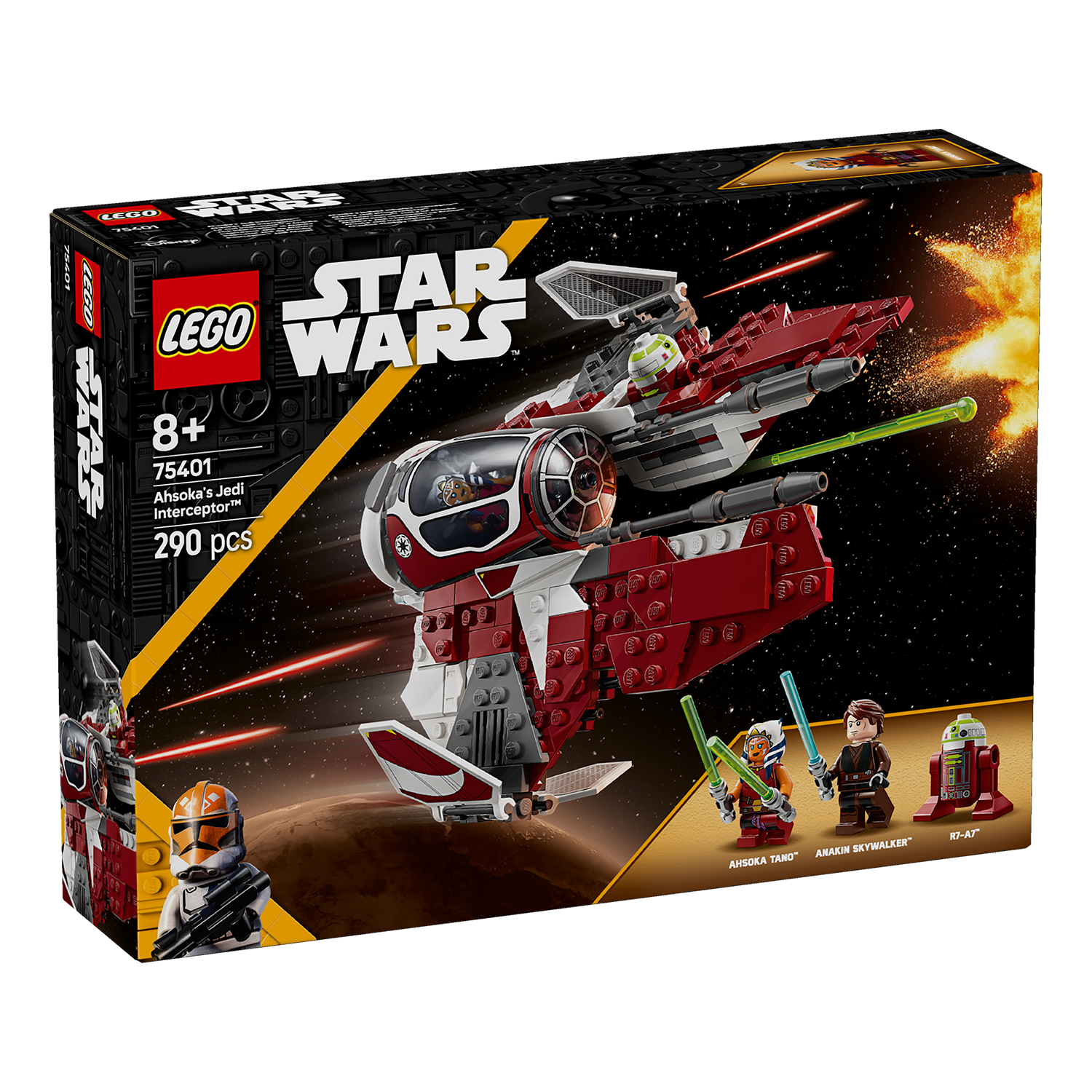 LEGO® Set 75401 Ahsokas Jedi Interceptor™