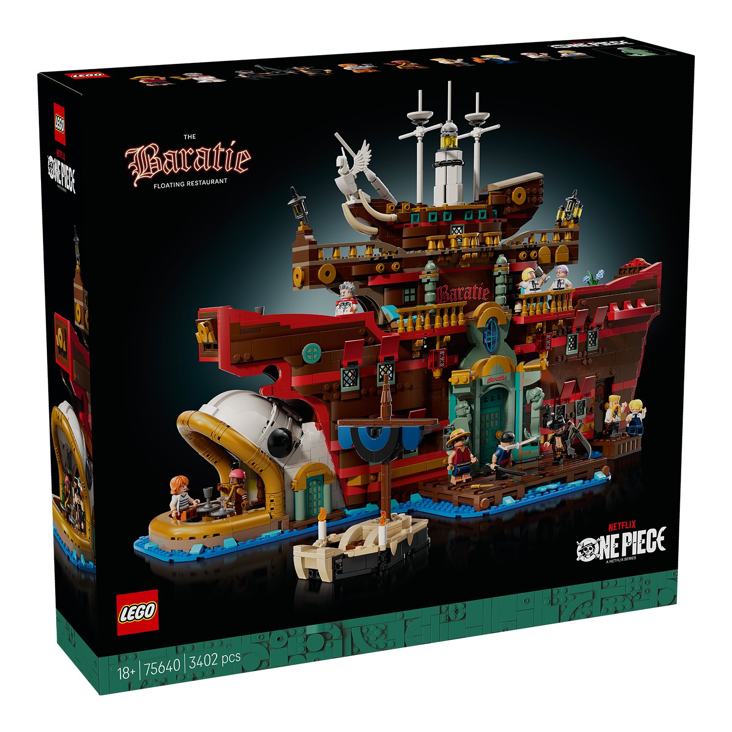 LEGO® Set 75640 Baratié, das Schwimmende Restaurant