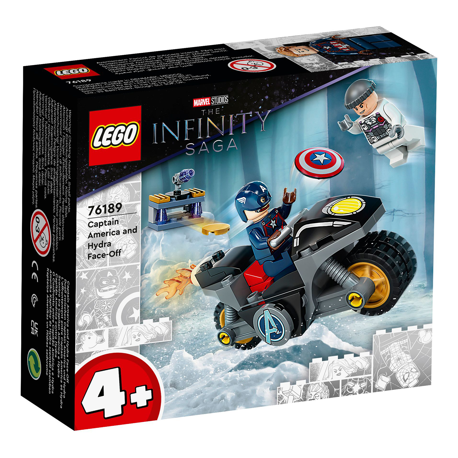 LEGO® Set 76189 Duell zwischen Captain America und Hydra