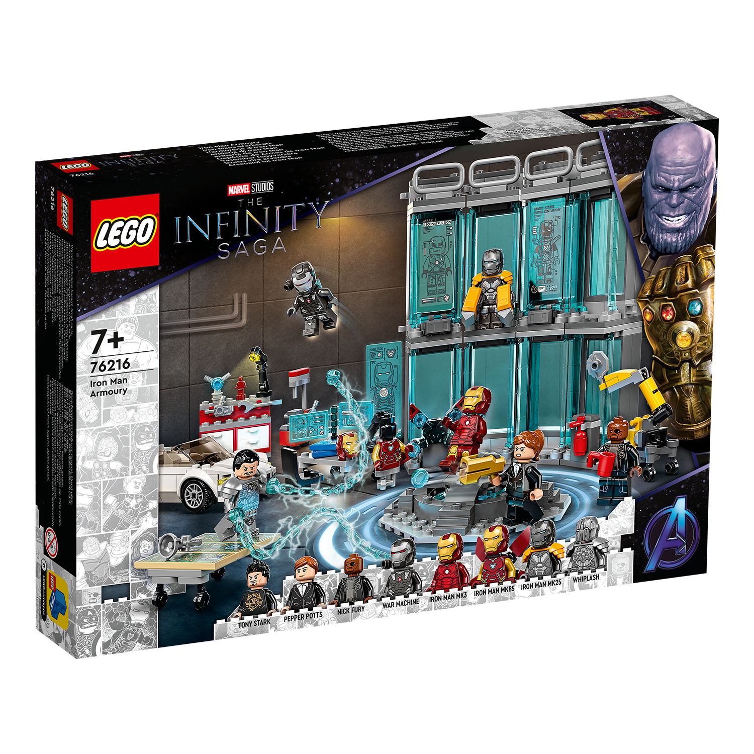 LEGO® Set 76216 Iron Mans Werkstatt