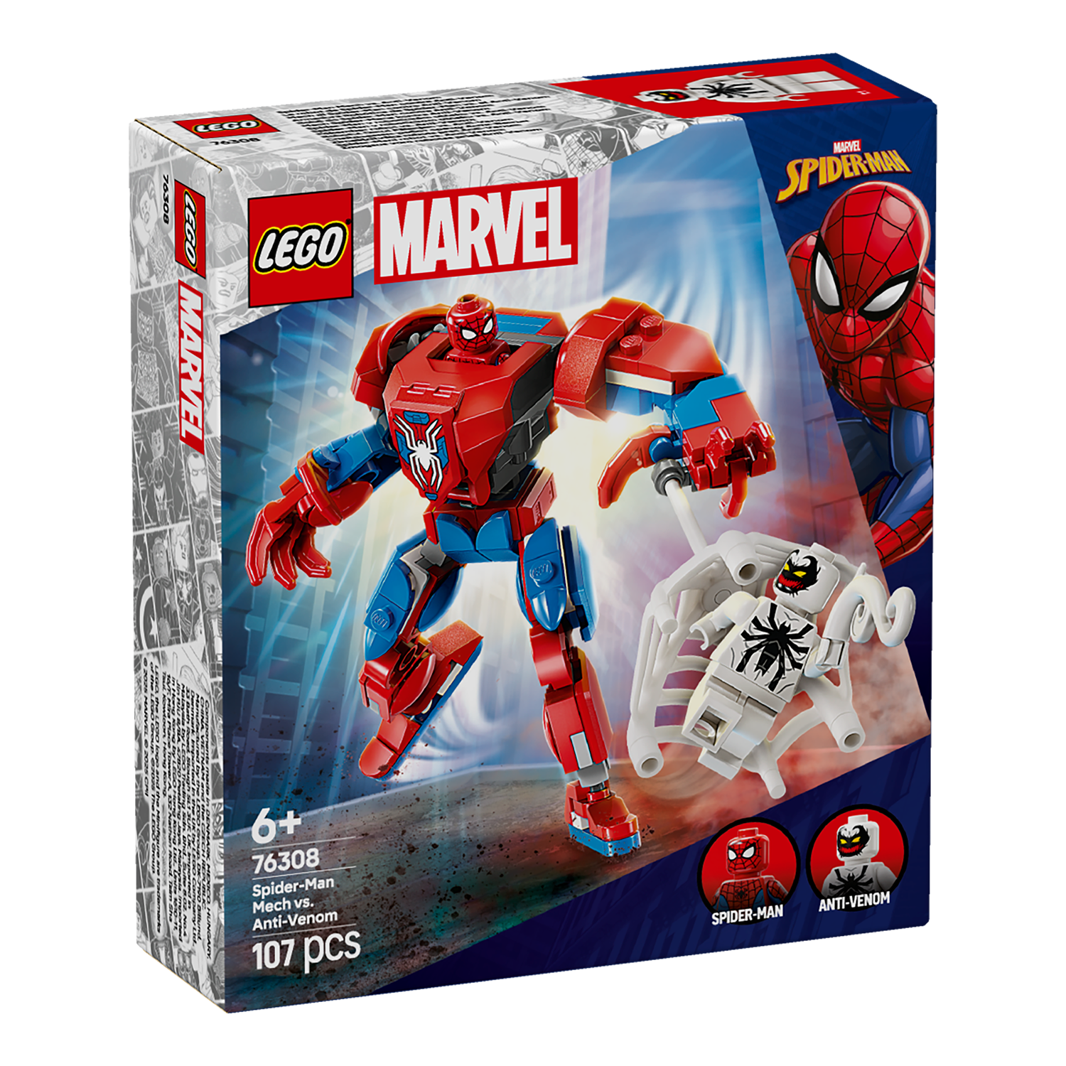 LEGO® Set 76308 Spider-Man Mech vs. Anti-Venom
