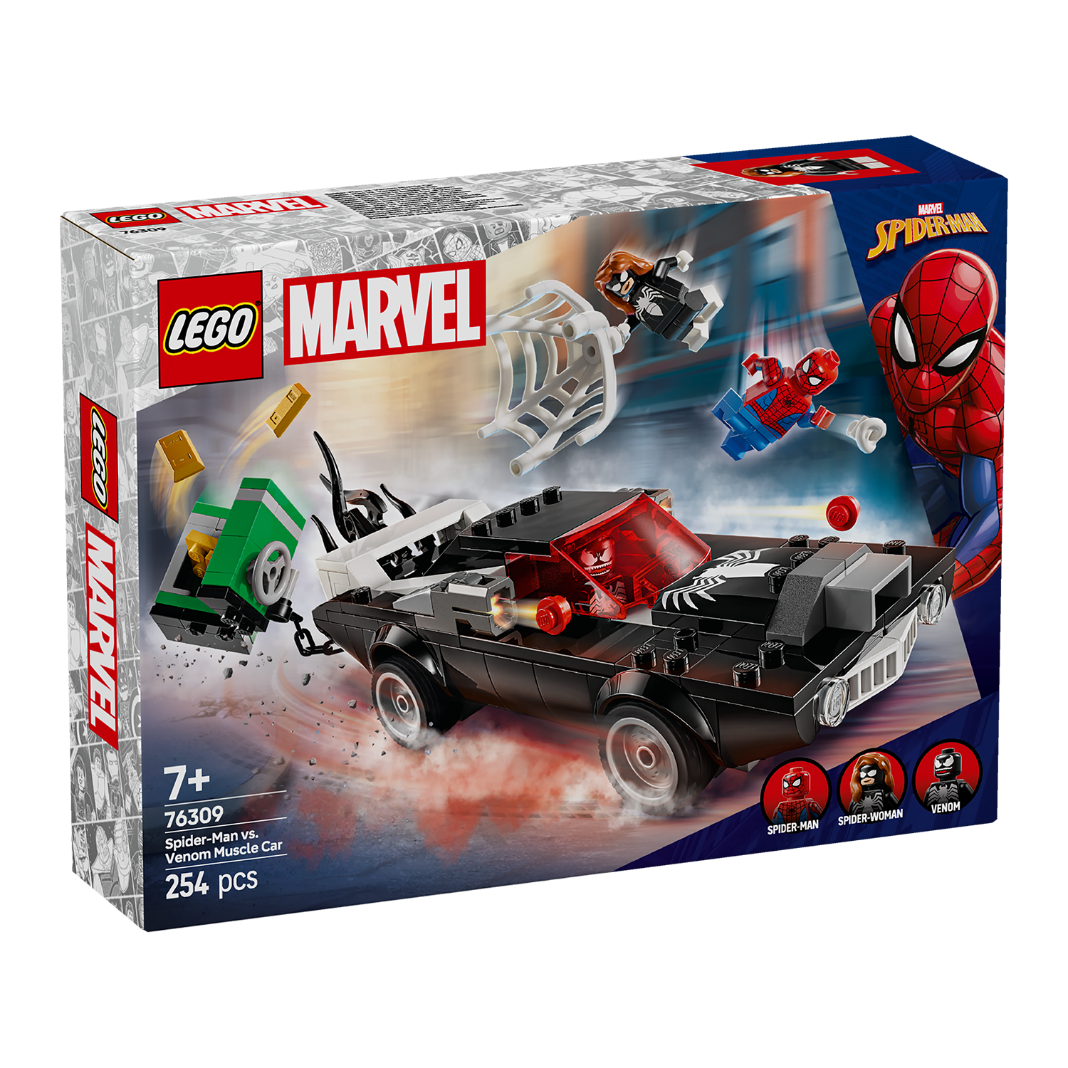 LEGO® Set 76309 Spider-Man vs. Venom Muscle-Car
