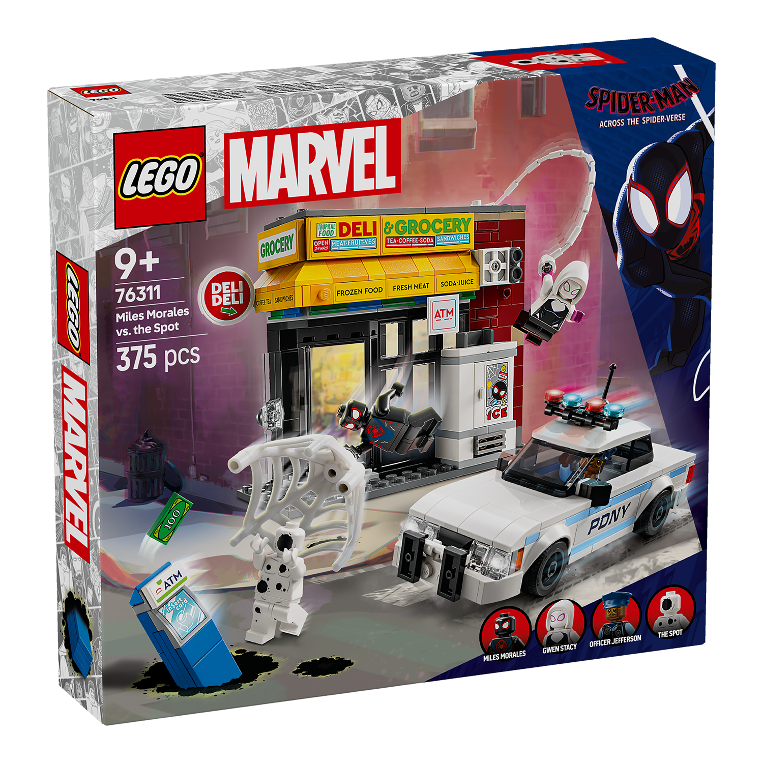 LEGO® Set 76311 Spider-Verse: Miles Morales vs. Spot