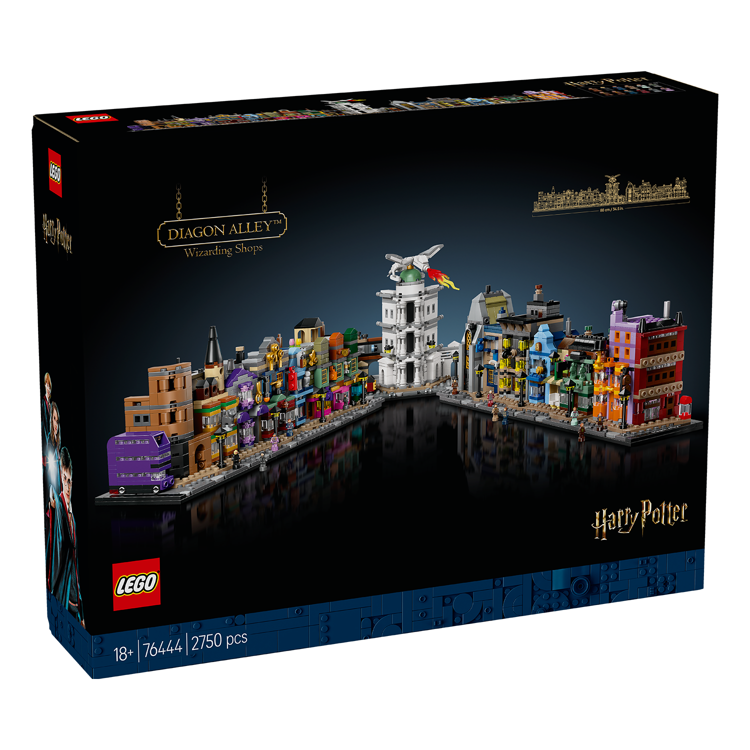 LEGO® Set 76444 Die Zauberläden der Winkelgasse™