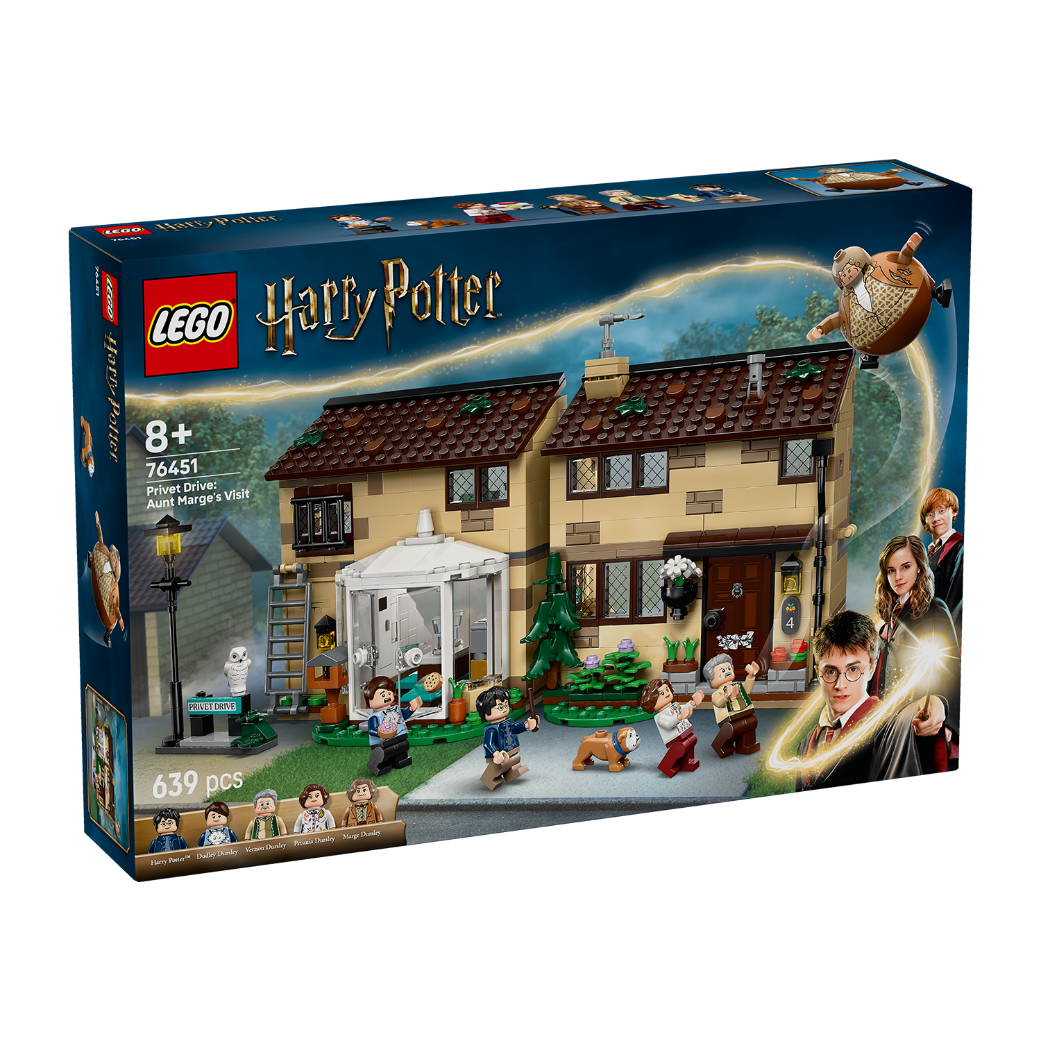 LEGO® Set 76451 Ligusterweg: Tante Magdas Besuch