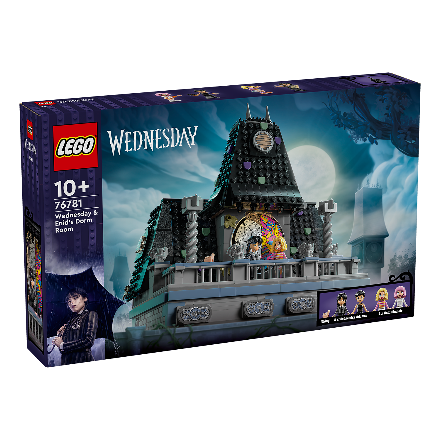 LEGO® Set 76781 Wednesdays und Enids Zimmer im Studentenwohnheim