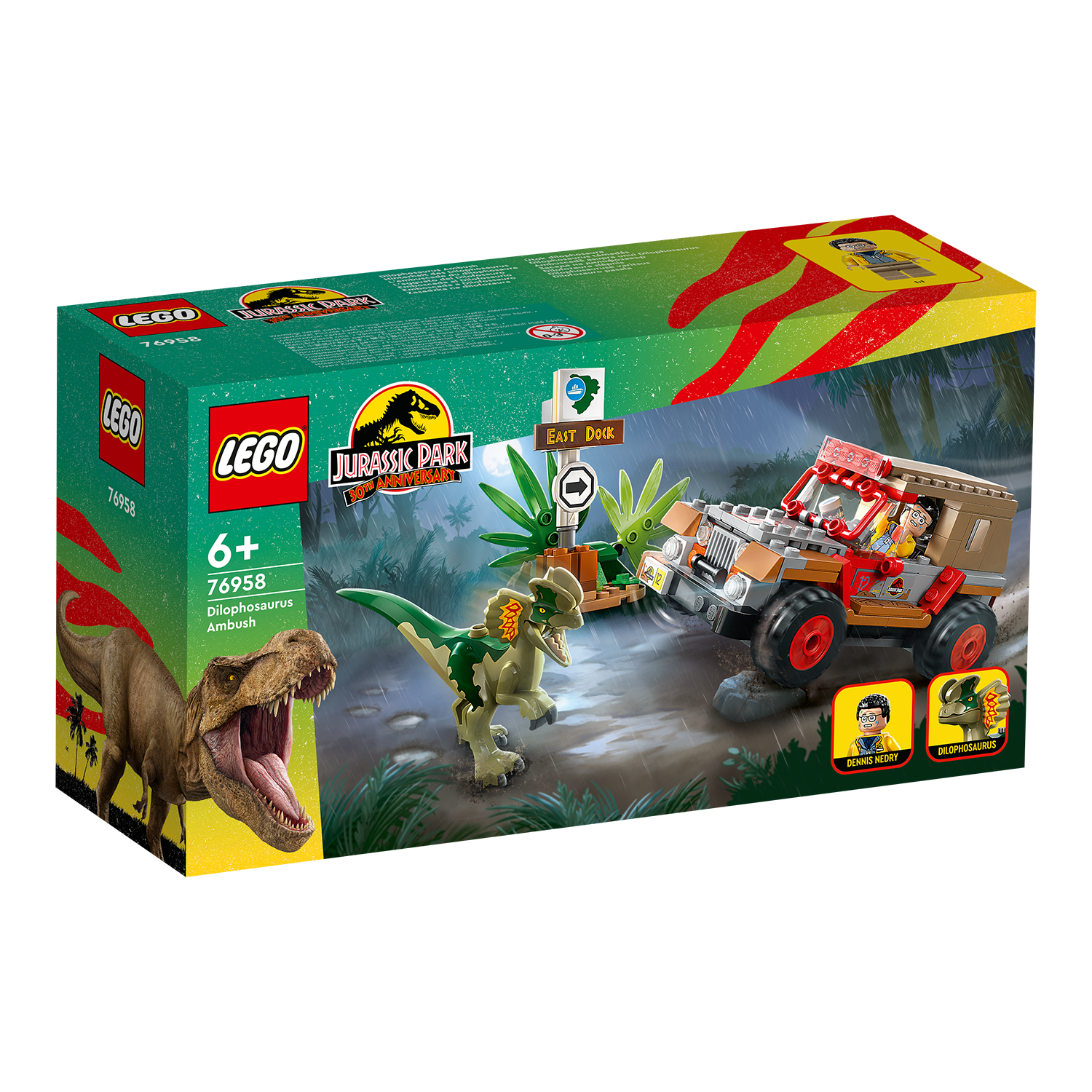 LEGO® Set 76958 Hinterhalt des Dilophosaurus