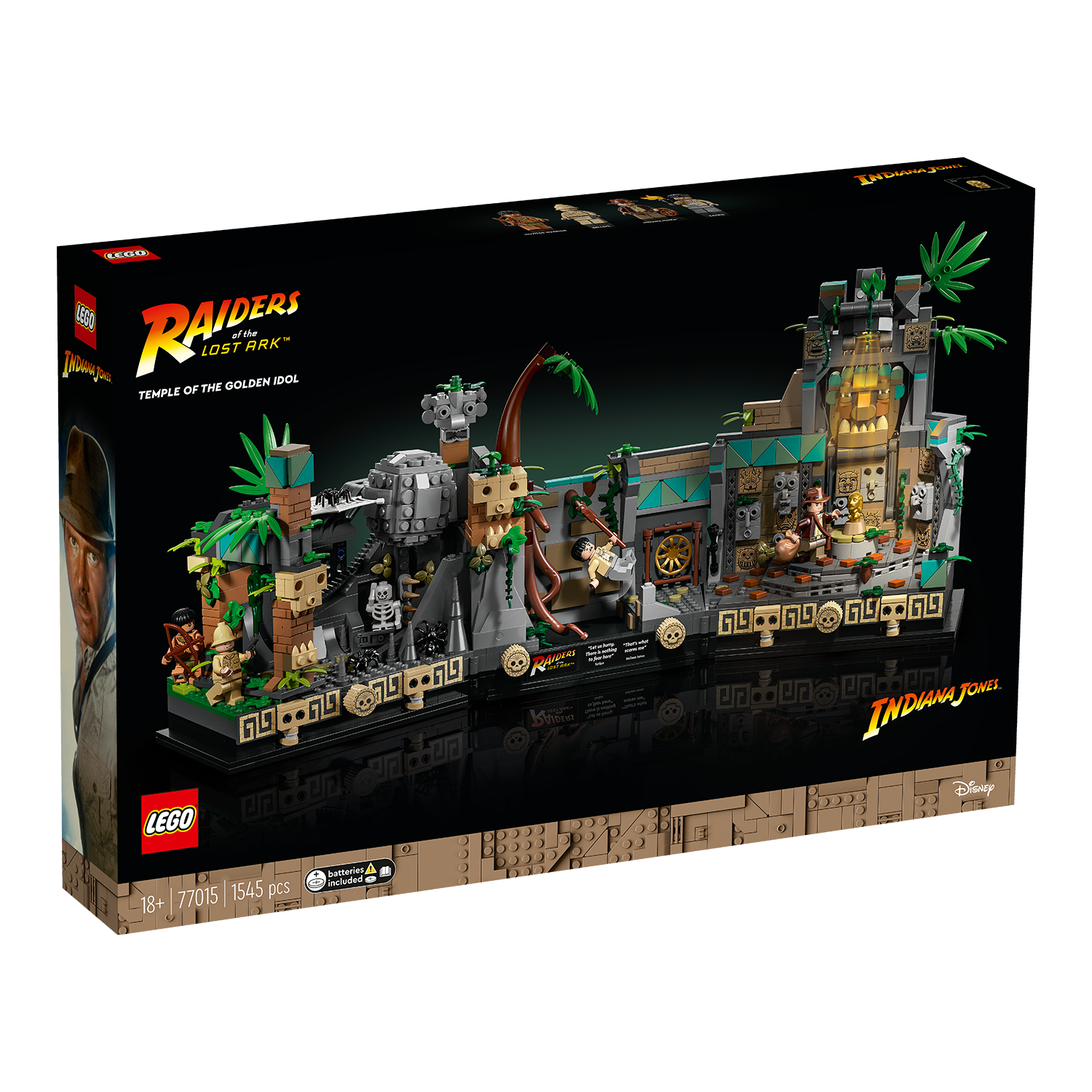 LEGO® Set 77015 Tempel des goldenen Götzen