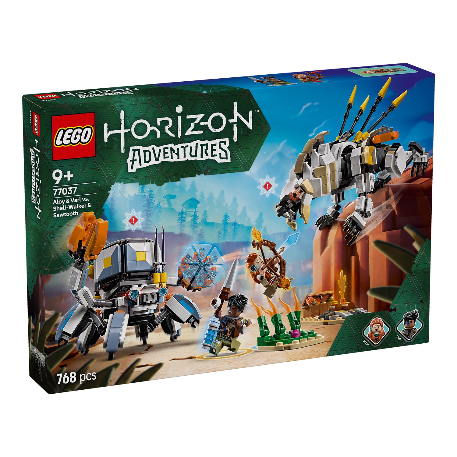 LEGO® Set 77037 Aloy und Varl vs. Panzerwanderer und Sägezahn