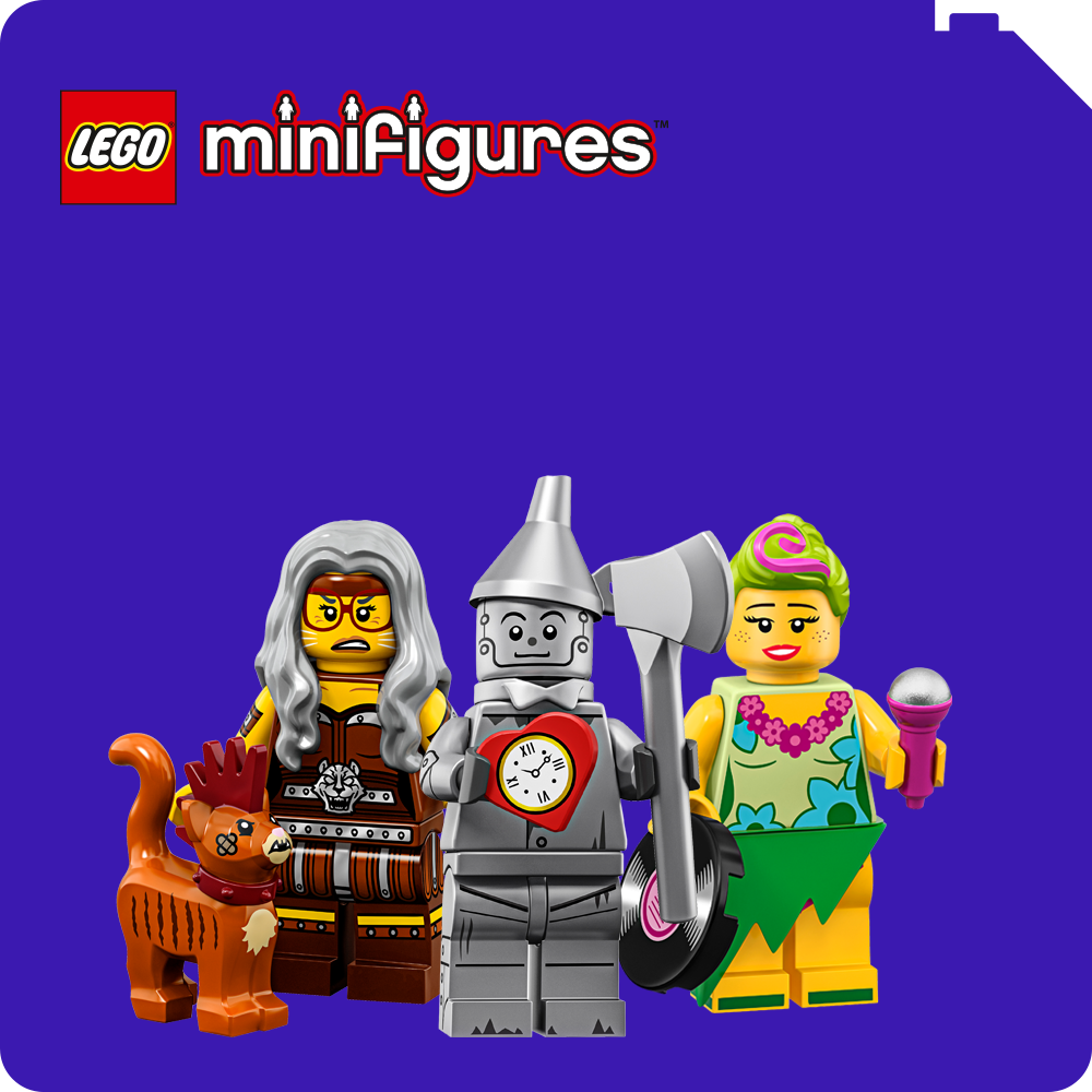 Themebutton mit drei LEGO® Minifiguren