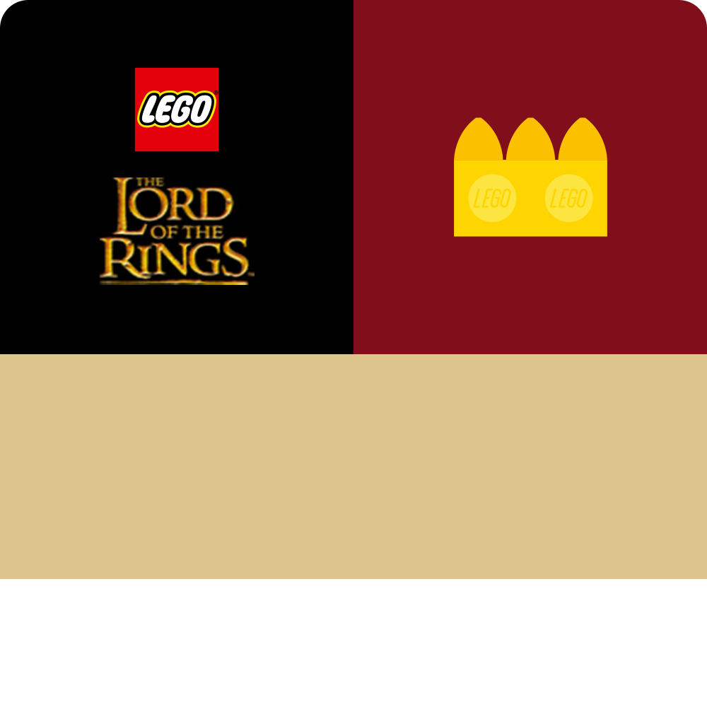 Button LEGO Herr der Ringe