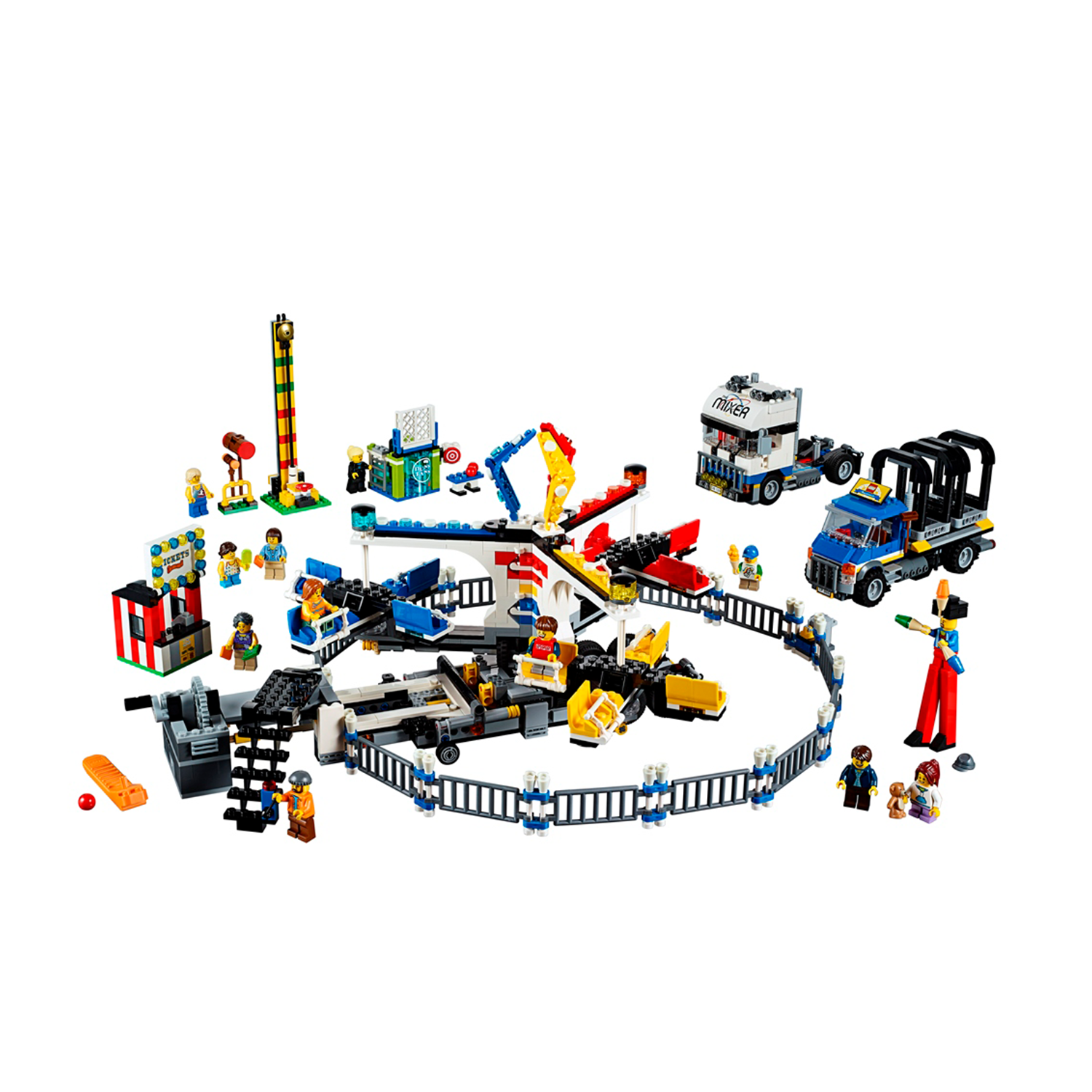 LEGO® Set 10244 Jahrmarkt-Fahrgeschäft