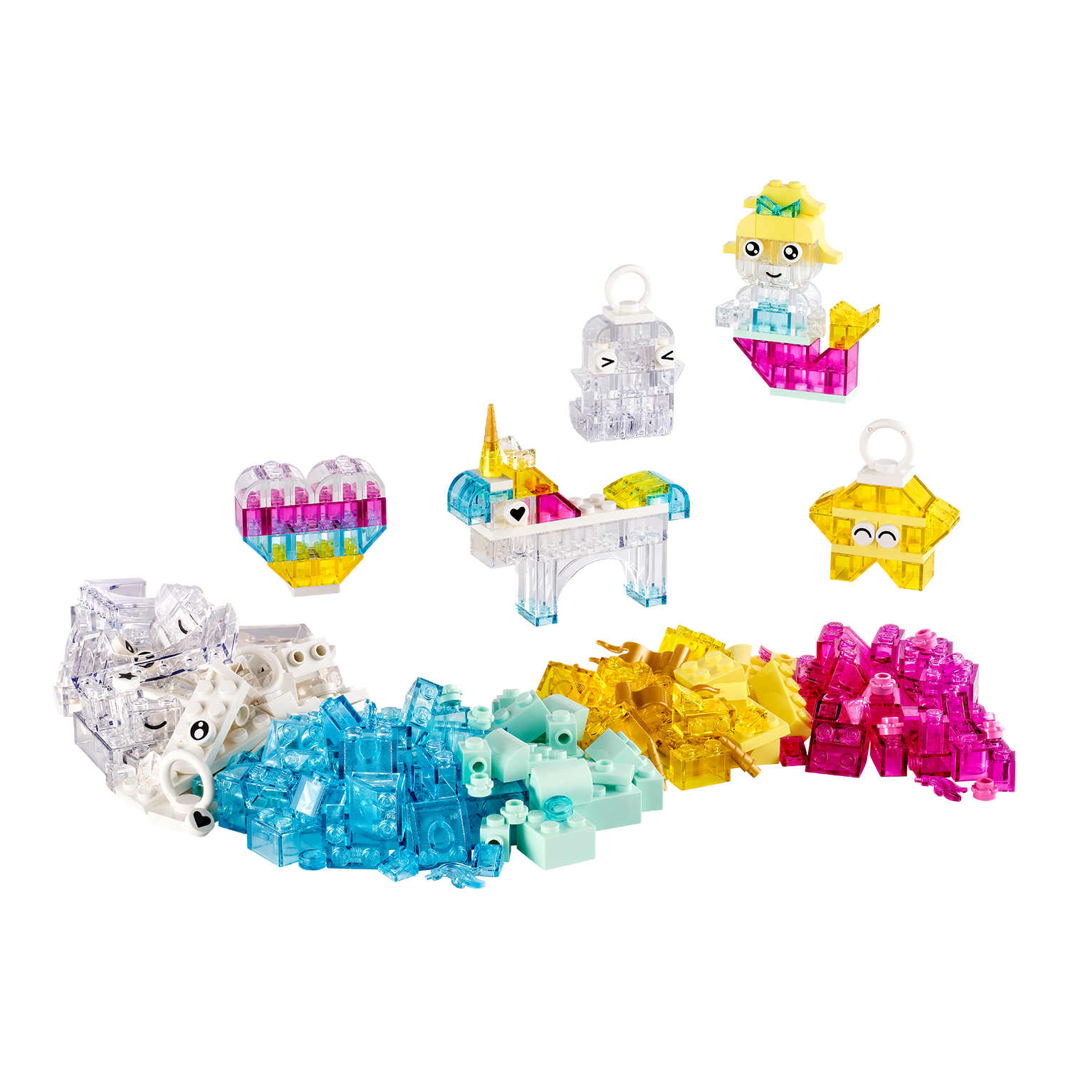 LEGO® Set 11040 Zauberbox mit durchsichtigen Steinen