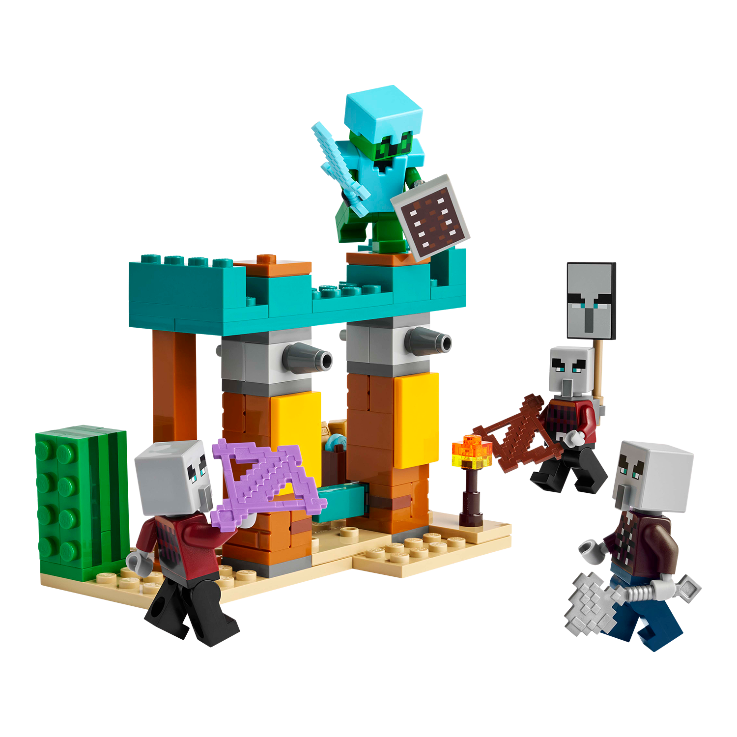 LEGO® Set 21267 Die Illager-Wüstenpatrouille