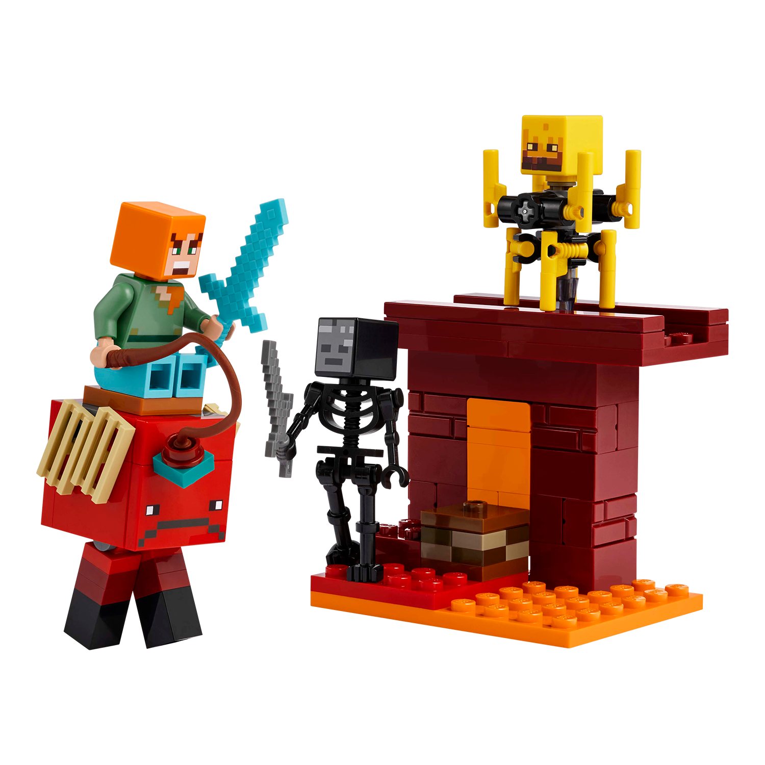 LEGO® Set 21266 Das Lava-Duell im Nether
