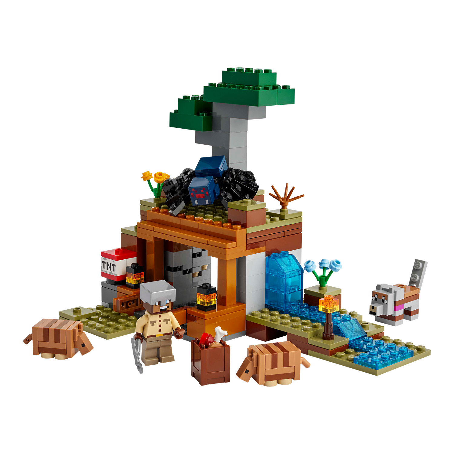 LEGO® Set 21269 Die Expedition zur Gürteltiermine