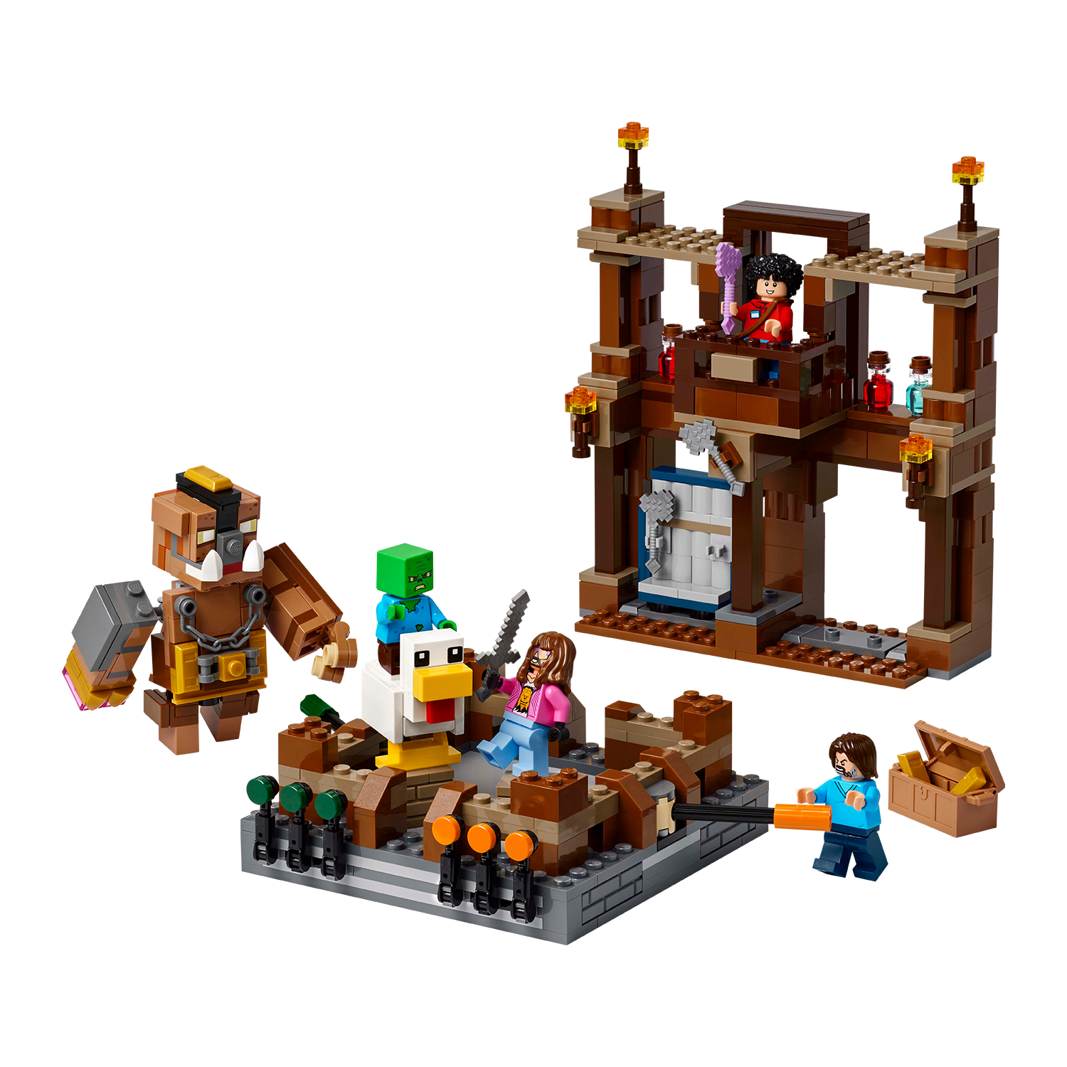LEGO® Set 21272 Waldanwesen mit Boxring