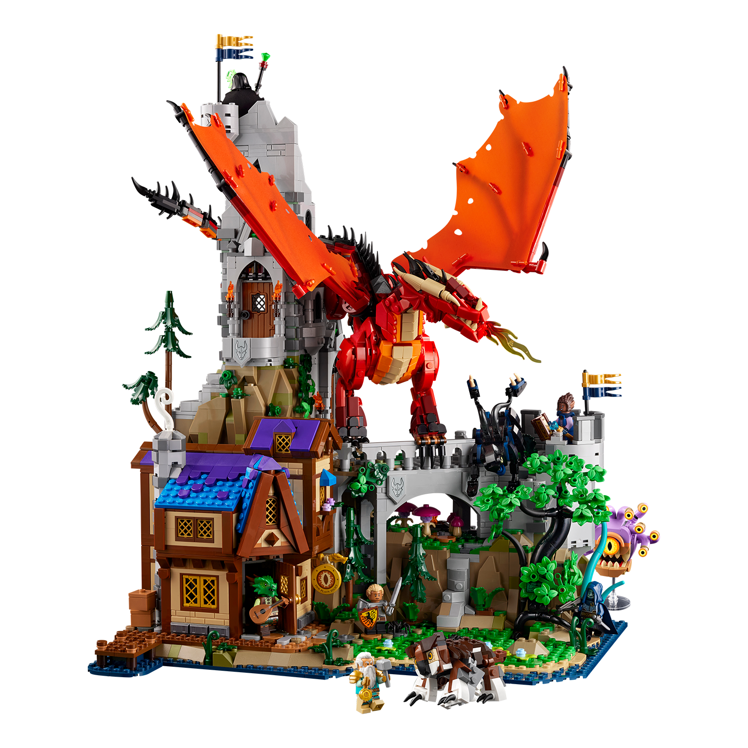 LEGO® Set 21348 Dungeons & Dragons: Die Sage vom Roten Drachen
