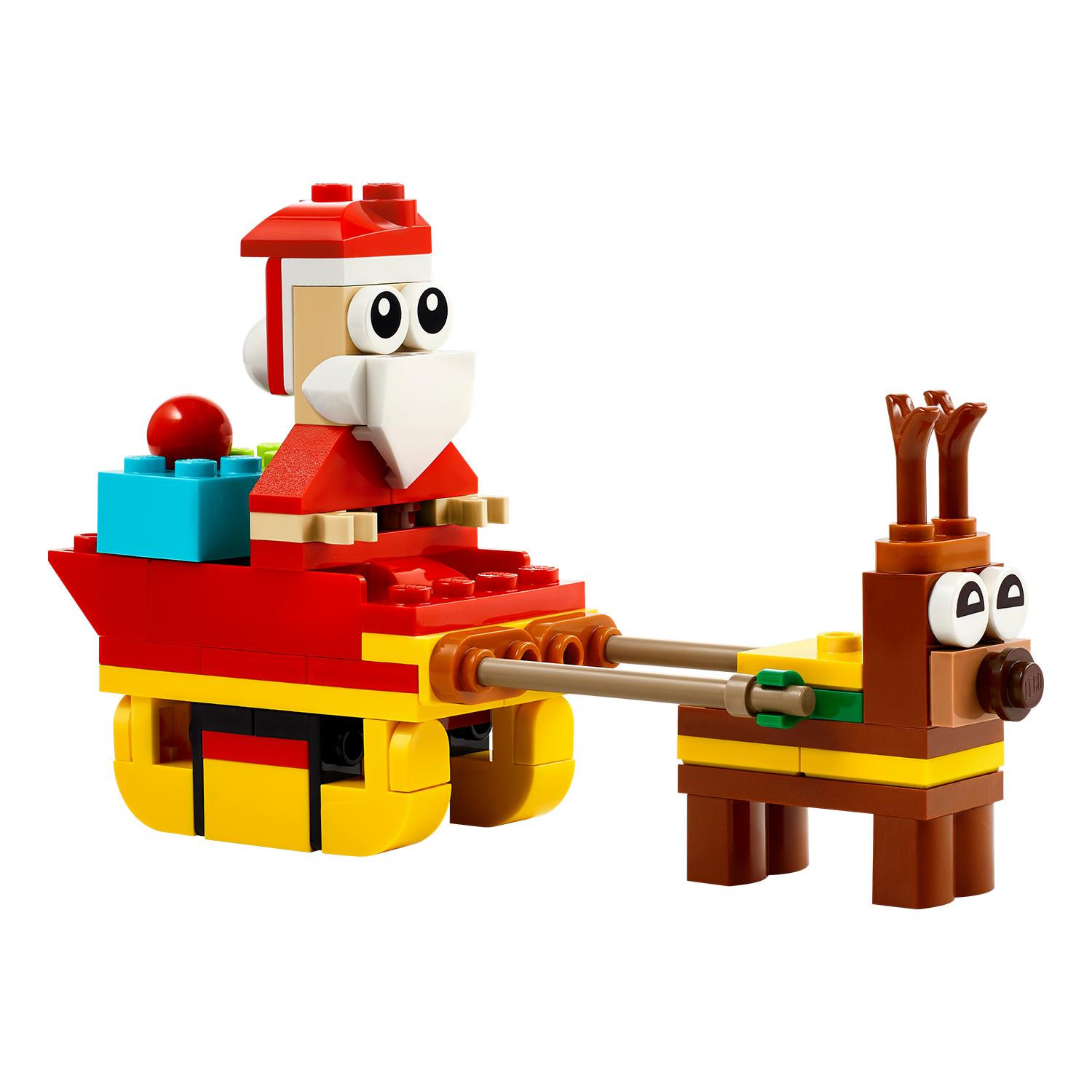 LEGO® Set 30670 Weihnachtsmann auf Schlittenfahrt