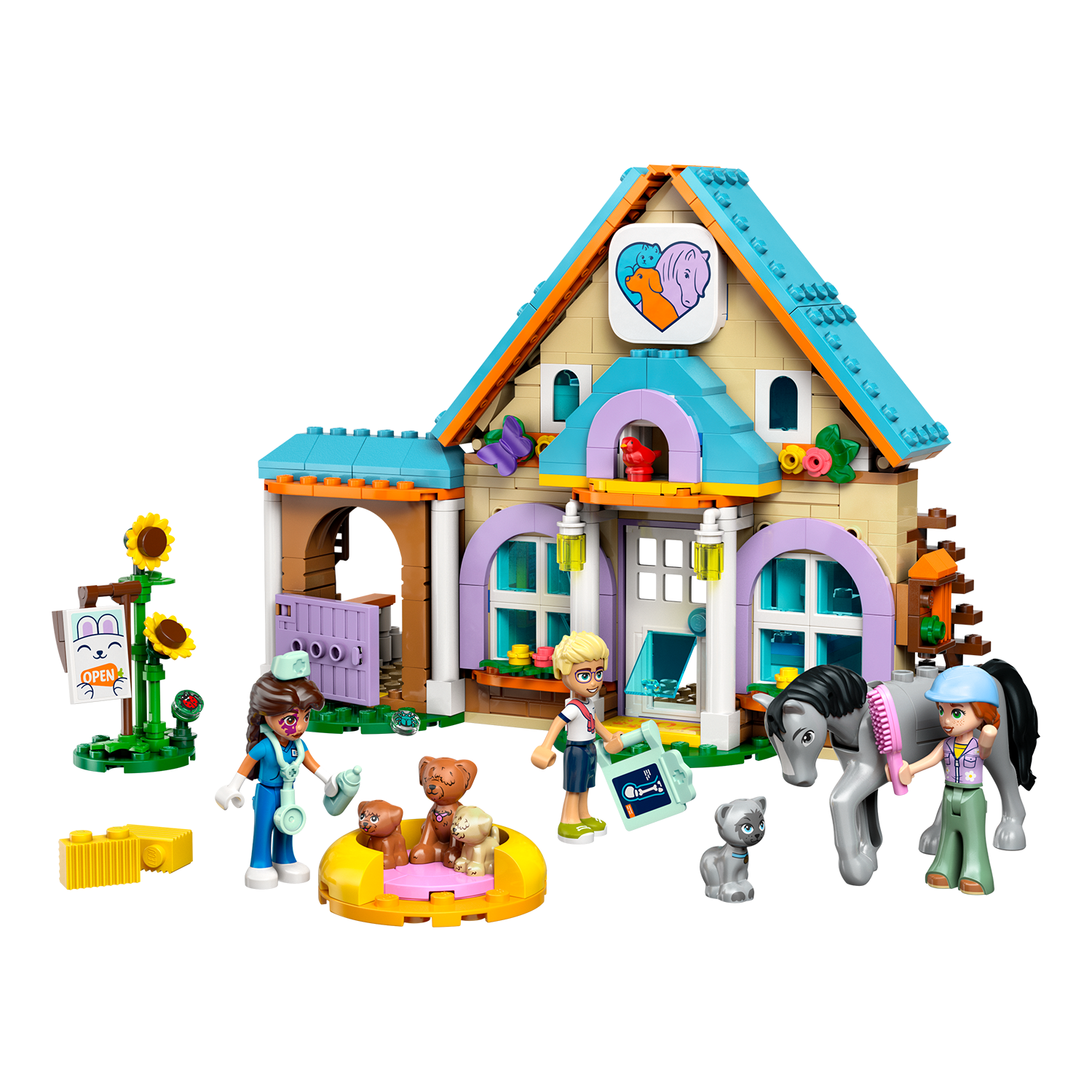 LEGO® Set 42651 Tierarztpraxis für Pferde und Haustiere