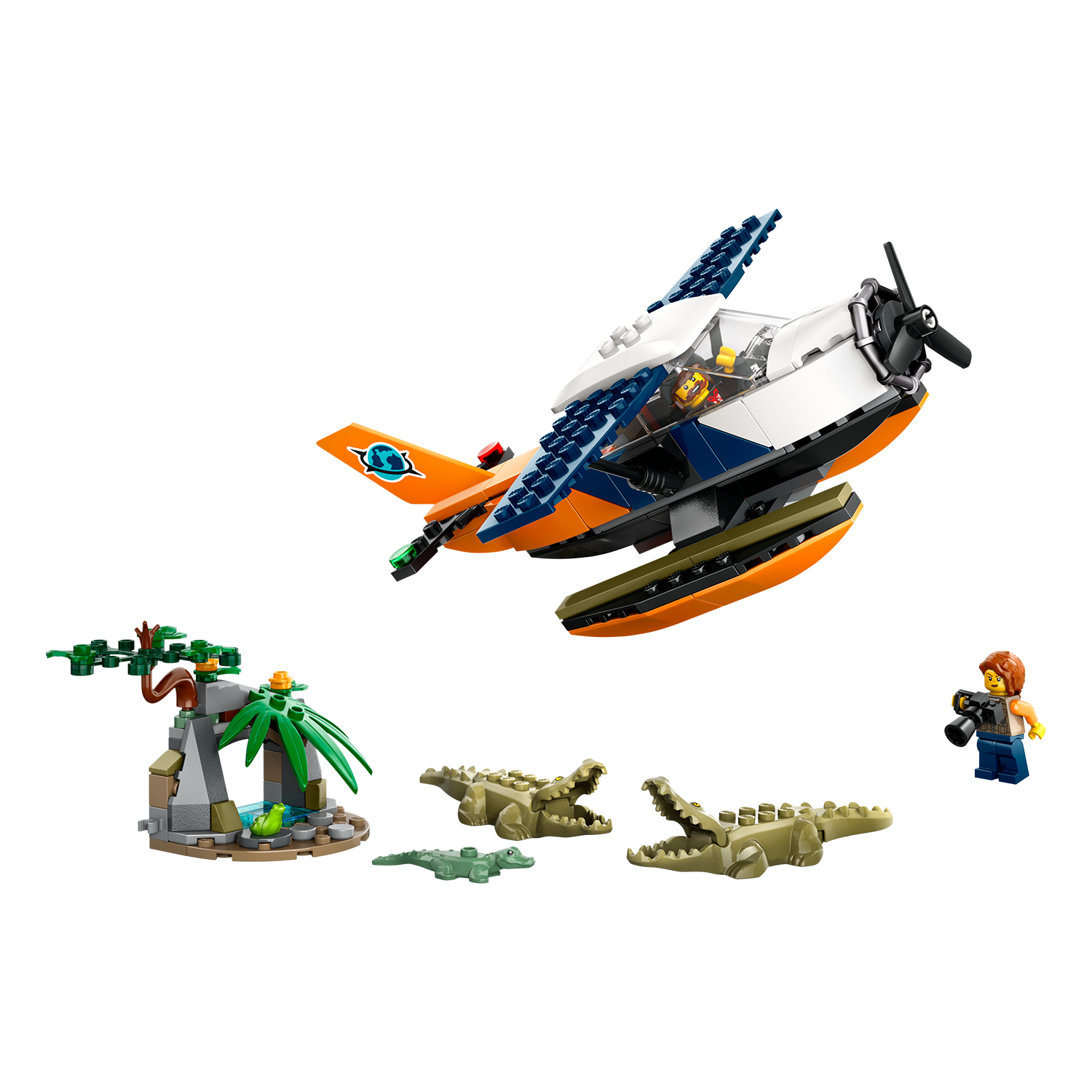 LEGO® Set 60425 Dschungelforscher-Wasserflugzeug