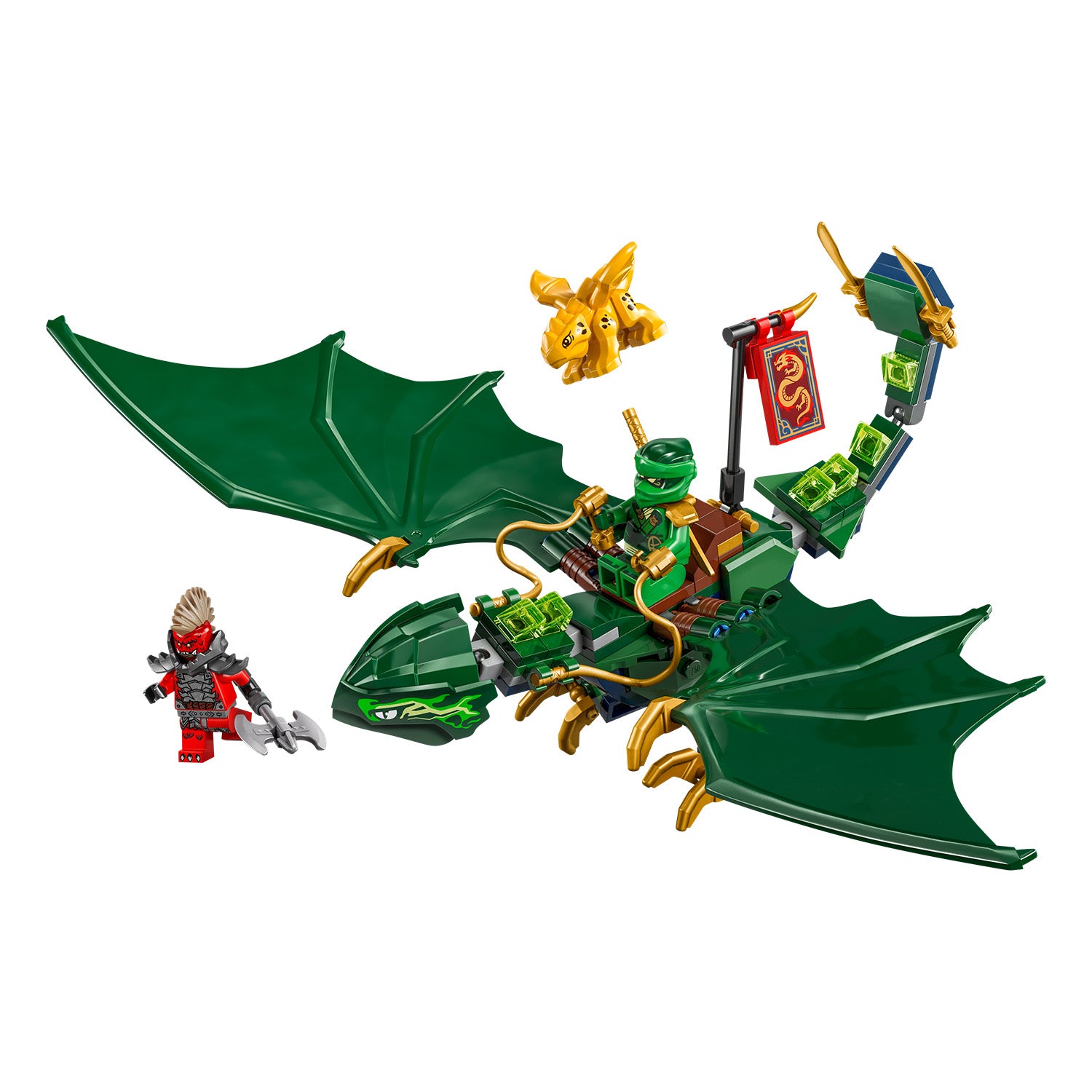 LEGO® Set 71829 Lloyds grüner Walddrache