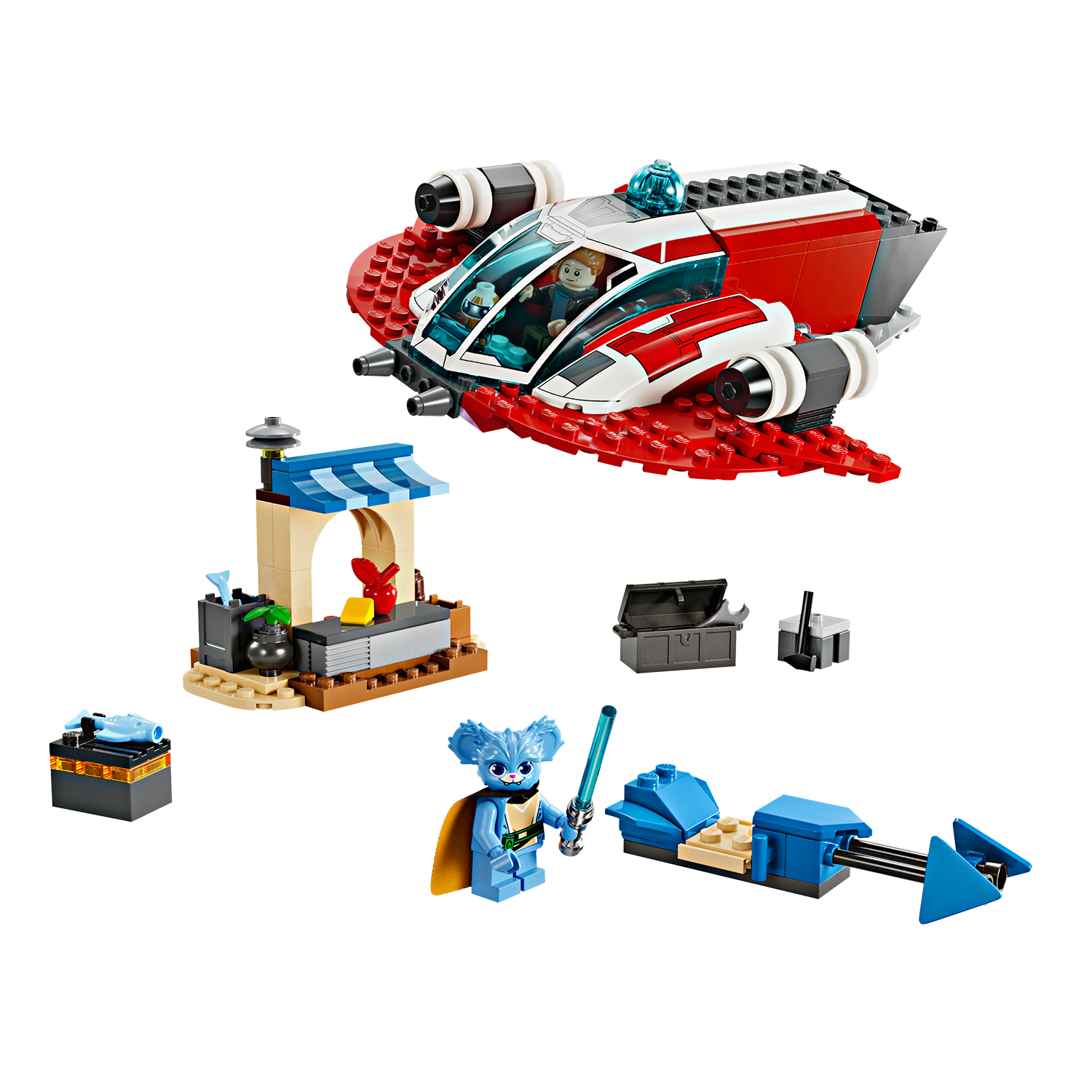LEGO® Set 75384 Der Crimson Firehawk™