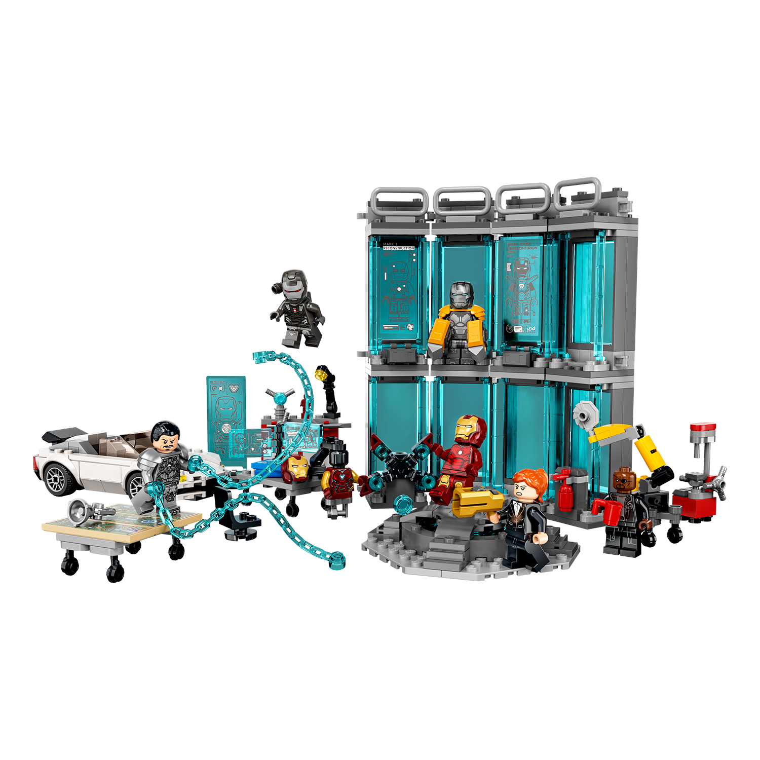 LEGO® Set 76216 Iron Mans Werkstatt
