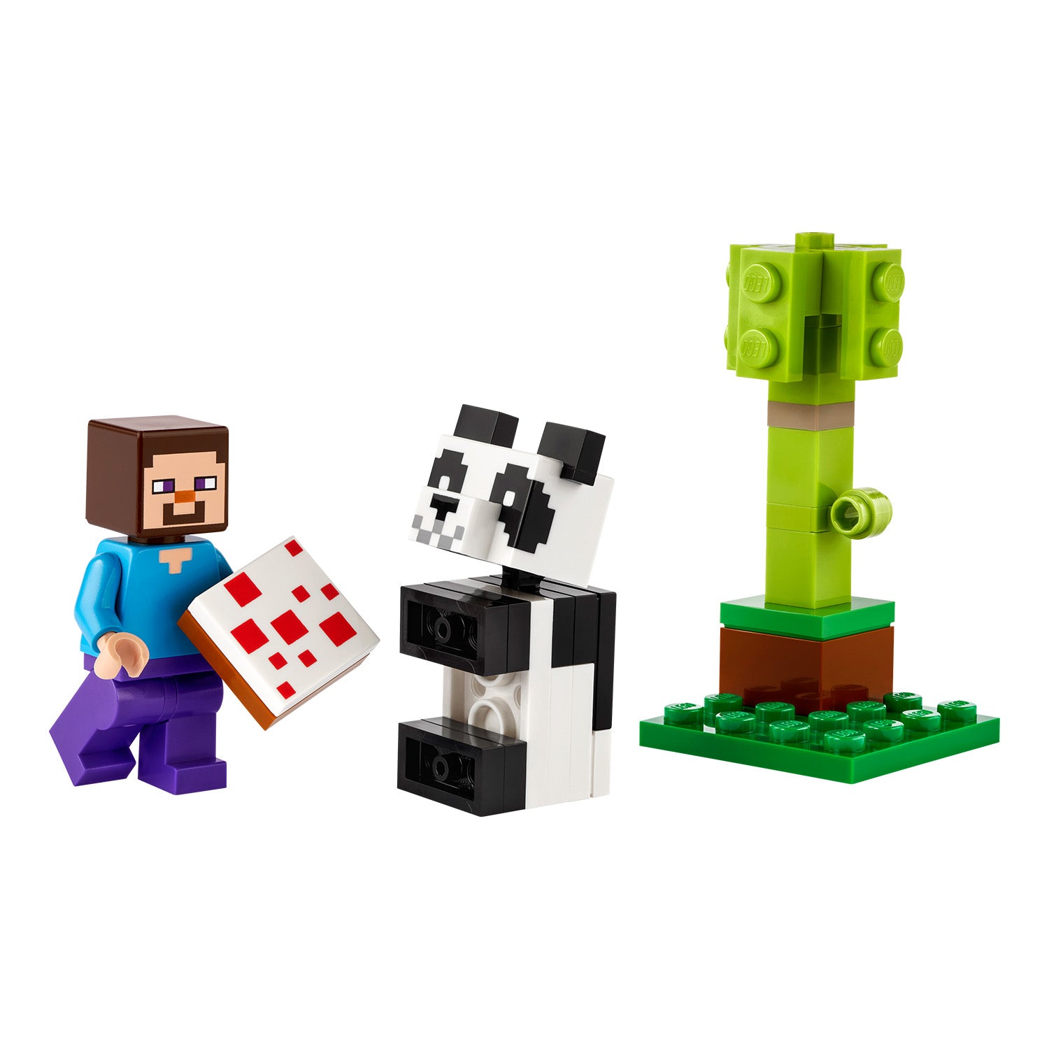 LEGO® Set 30672 Steve mit Baby-Panda