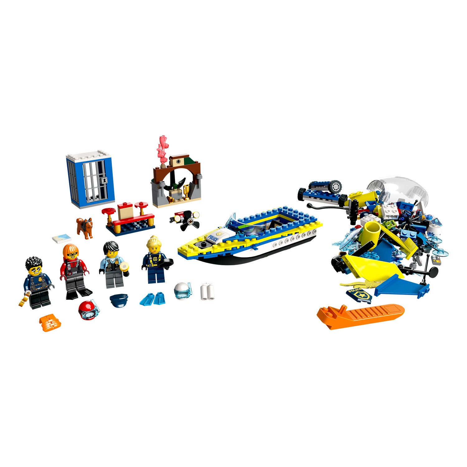 LEGO® Set 60355 Detektivmissionen der Wasserpolizei