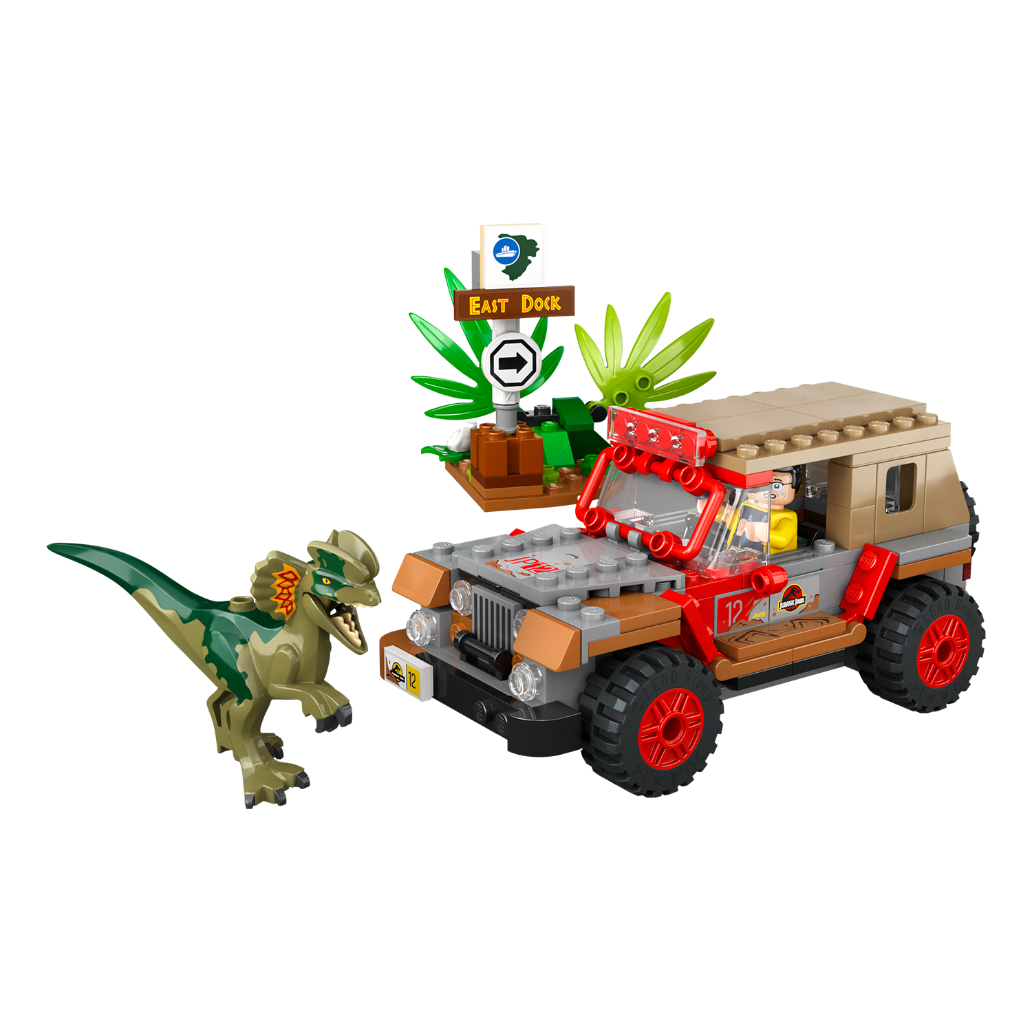 LEGO® Set 76958 Hinterhalt des Dilophosaurus