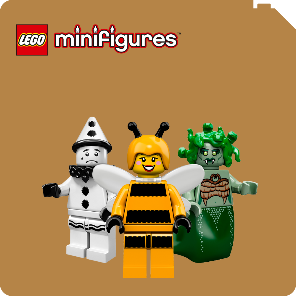 Themebutton mit drei LEGO® Minifiguren