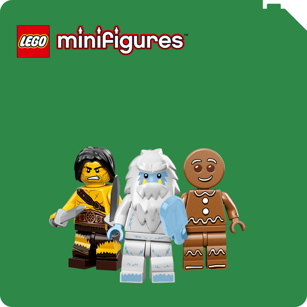 Themebutton mit drei LEGO® Minifiguren