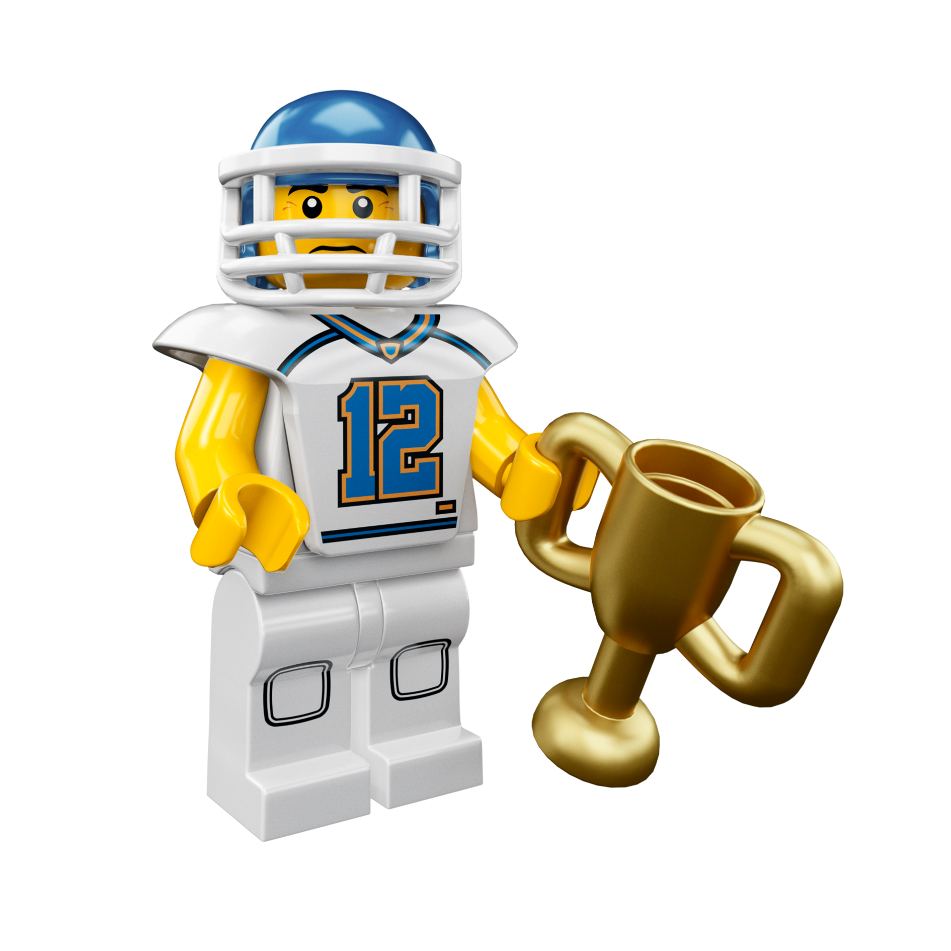 LEGO® Minifigur Football Player - col08-5