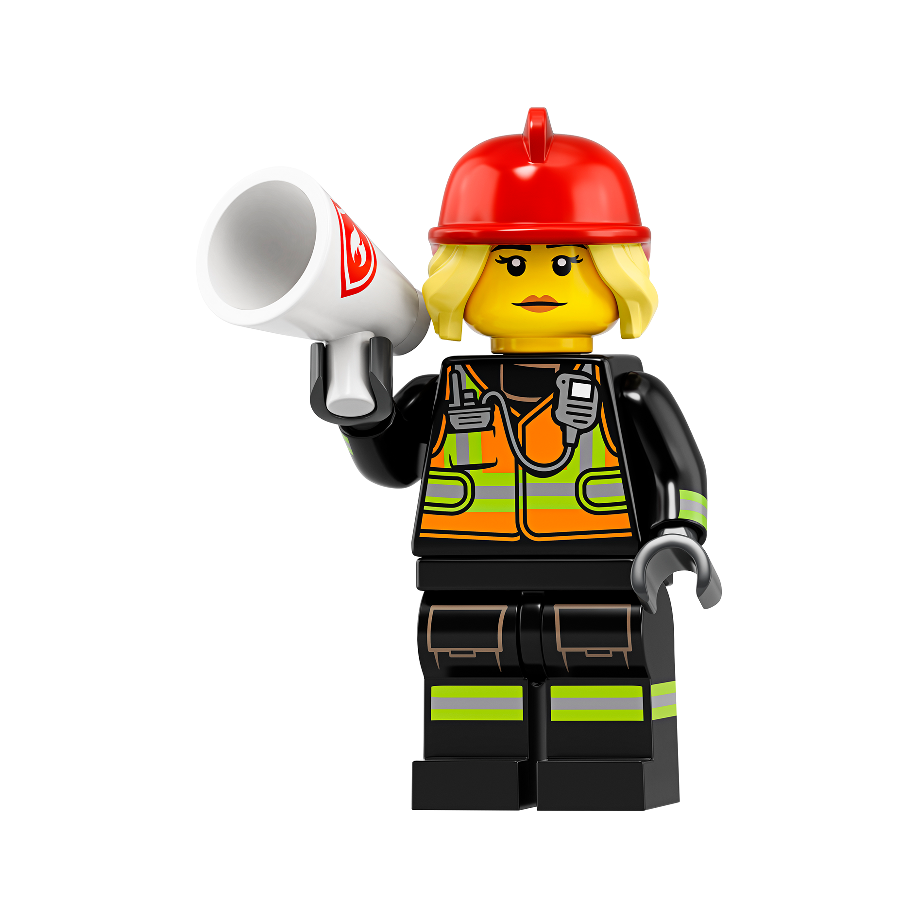 LEGO® Minifigur Fire Fighter - col19-8