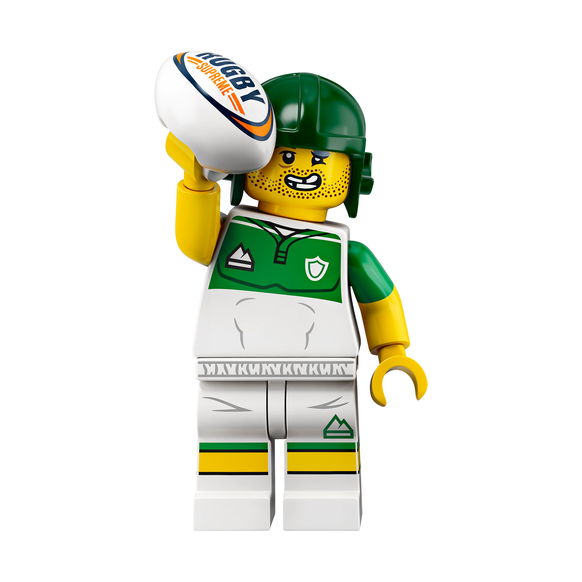 LEGO® Minifigur Rugby Player - col19-13