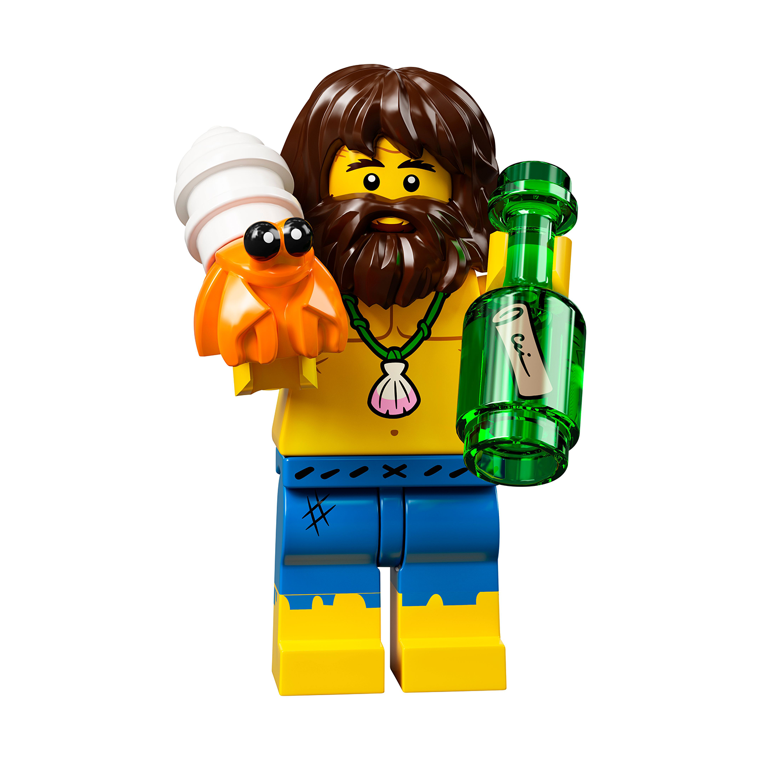 LEGO® Minifigur Shipwreck Survivor - col21-3
