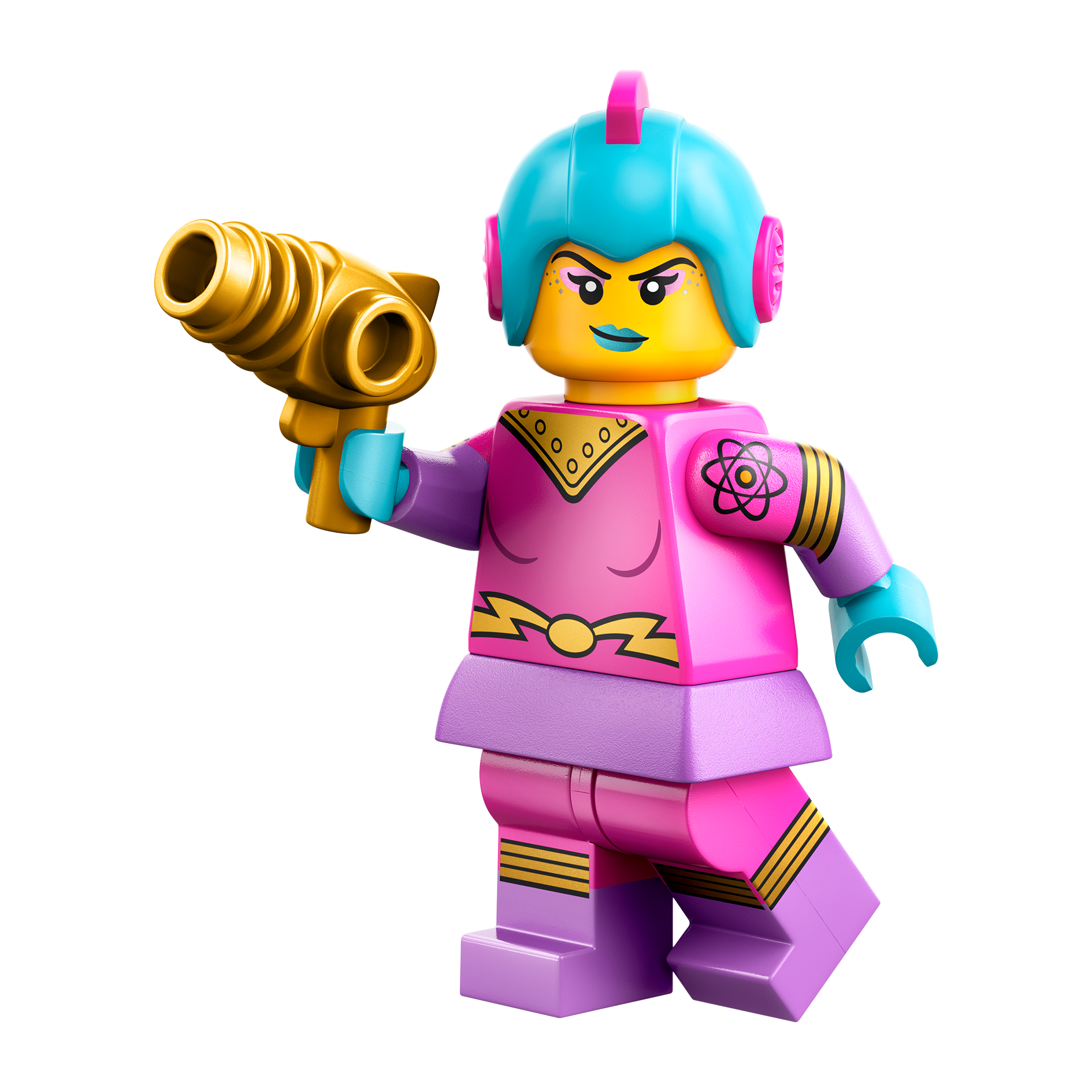 LEGO® Minifigur Retro Space Heroine Series 26 - col26-4