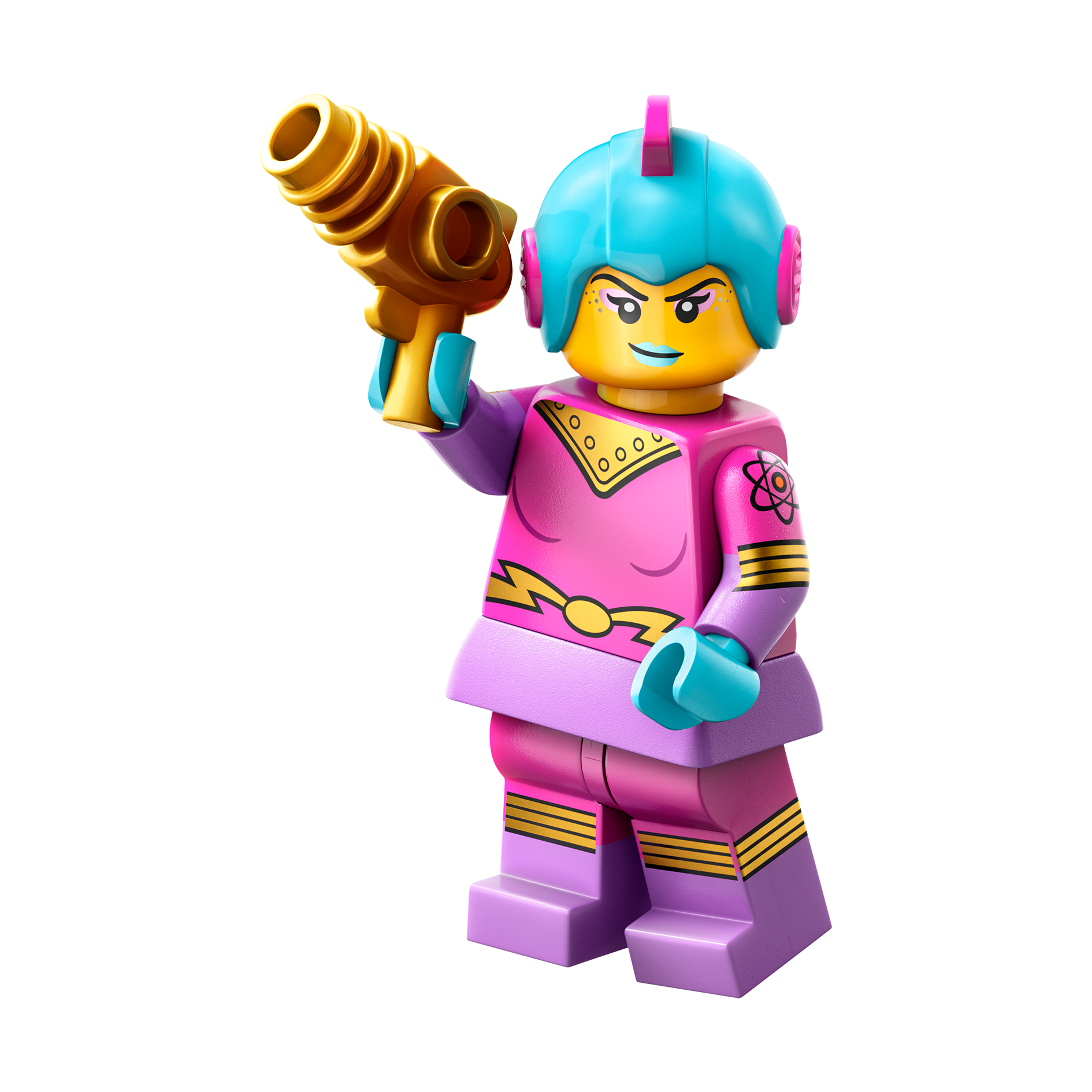 LEGO® Minifigur Retro Space Heroine Series 26 - col26-4