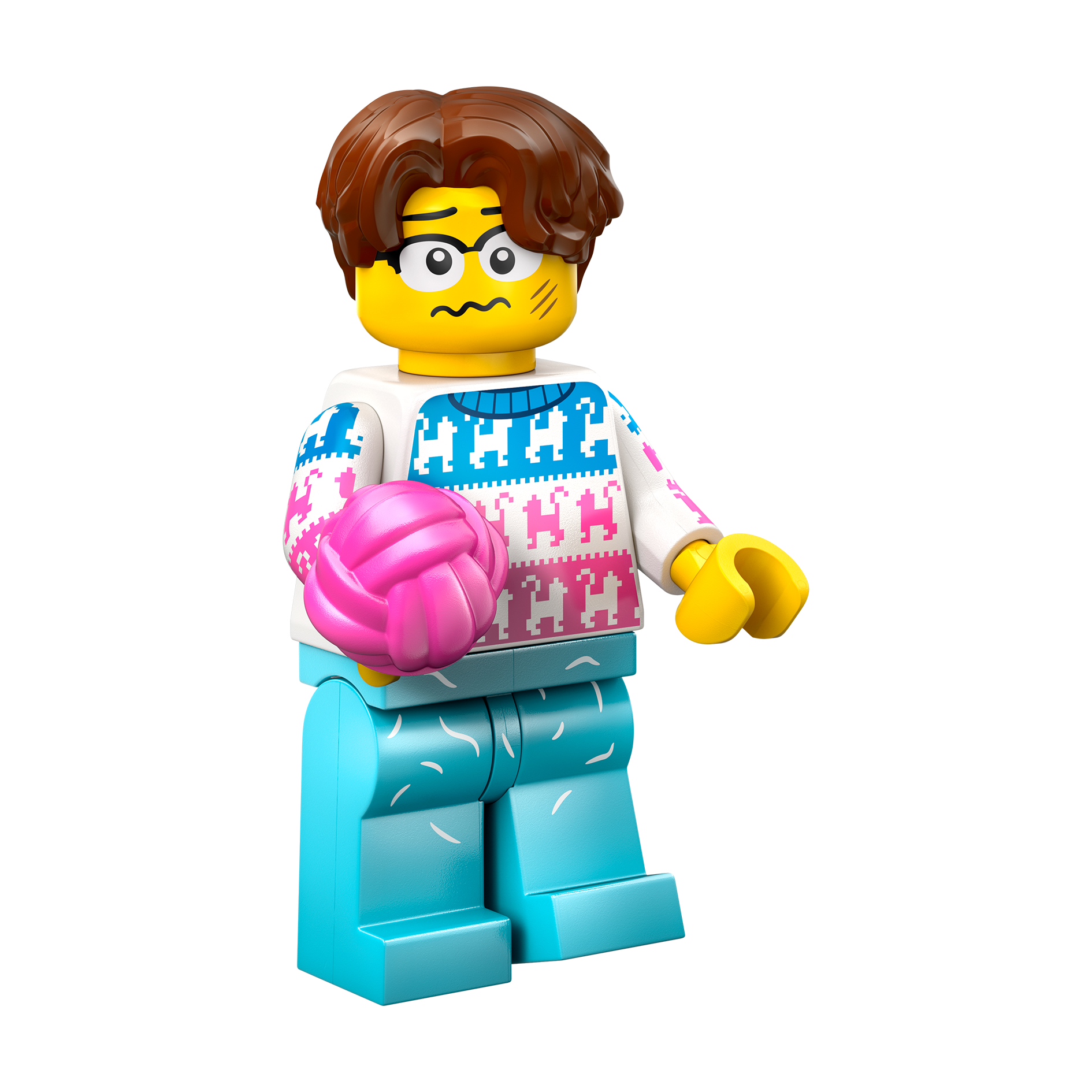 LEGO® Minifigur Cat Lover Series 27 - col27-11