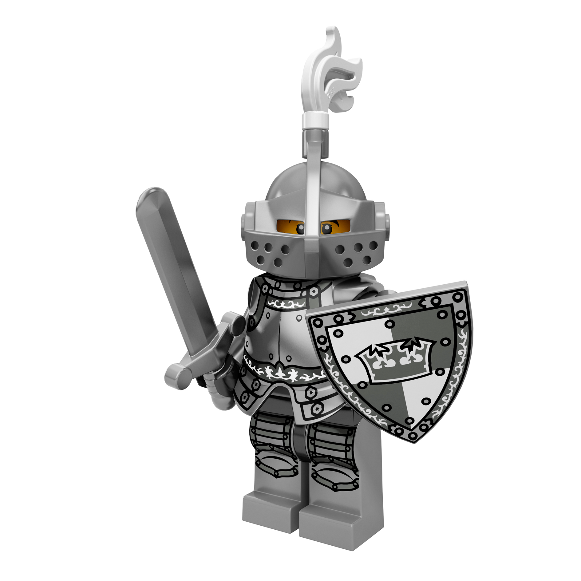 LEGO® Minifigur Heroic Knight - col09-4