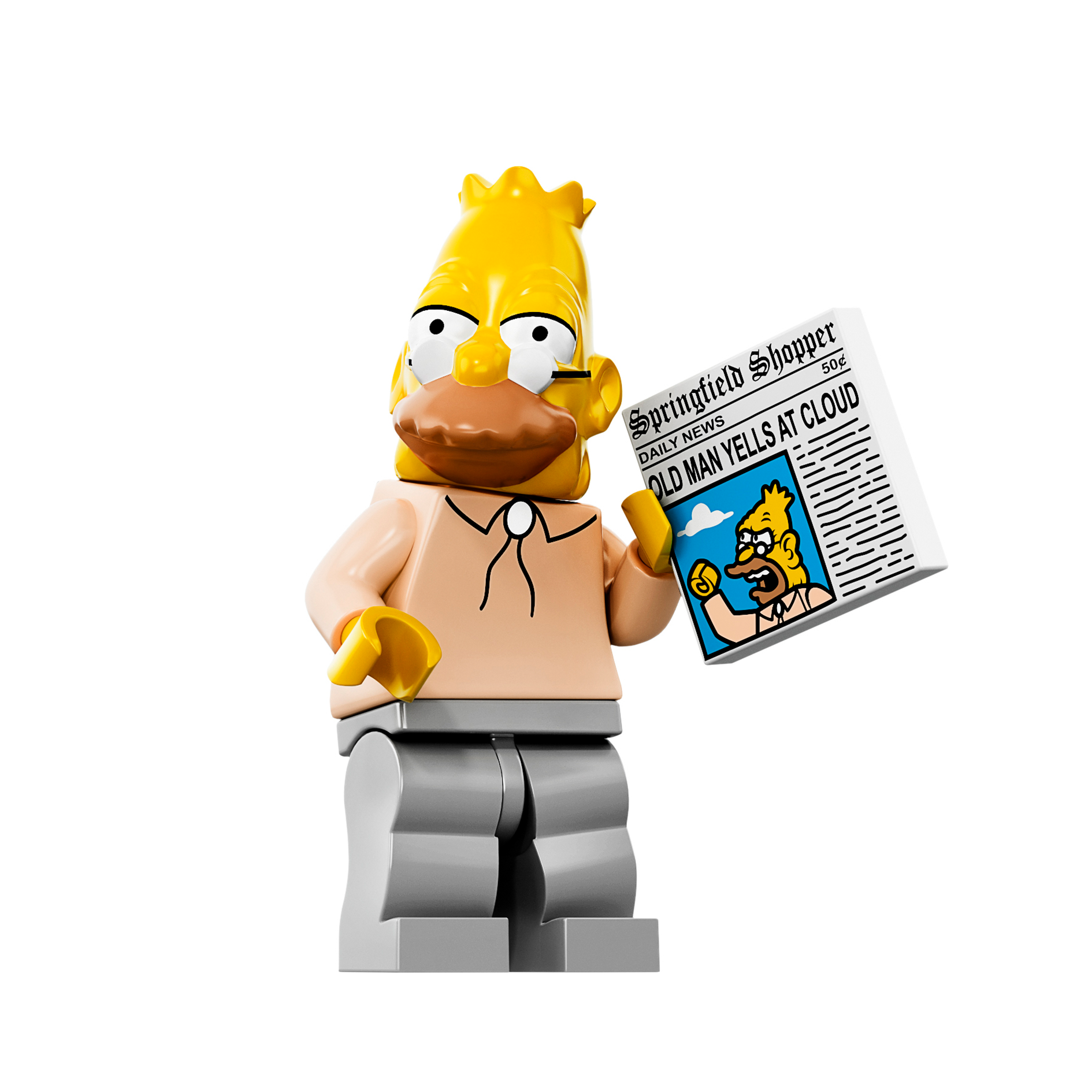 LEGO® Minifigur Grampa Simpson - colsim-6