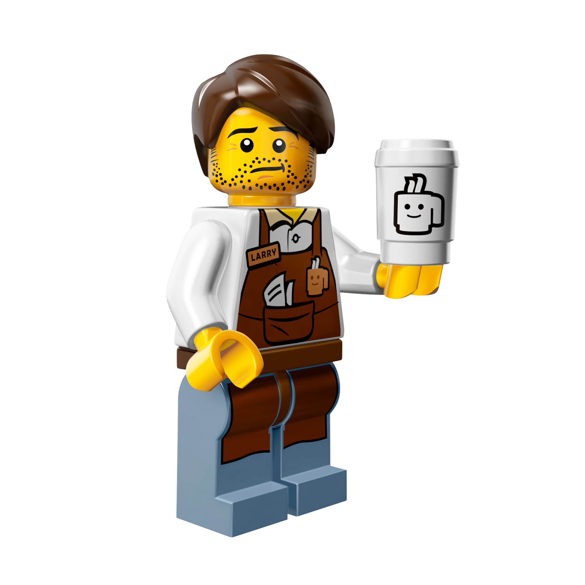 LEGO® Minifigur Larry the Barista - coltlm-10