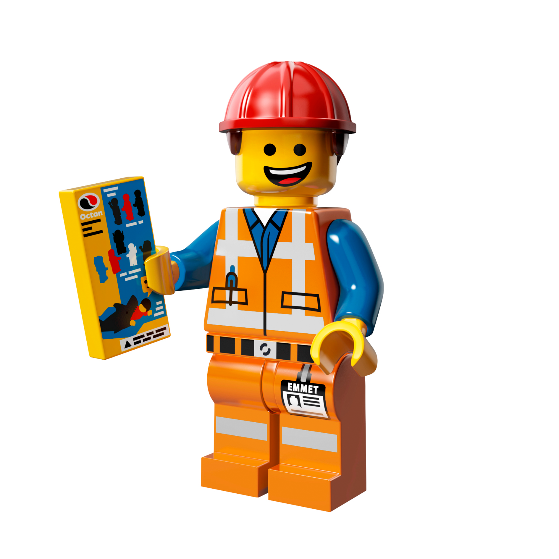 LEGO® Minifigur Hard Hat Emmet - coltlm-3