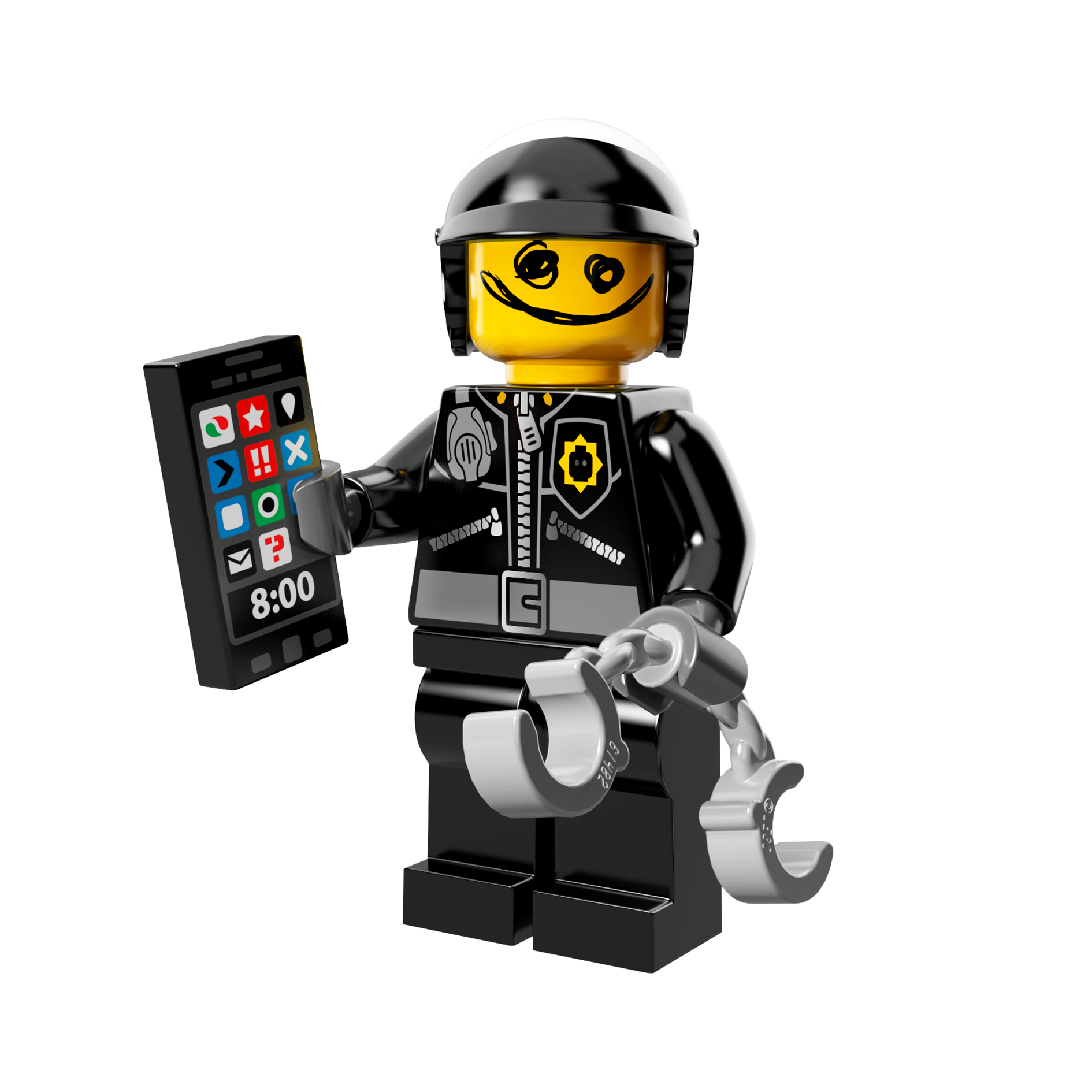 LEGO® Minifigur Scribble-Face Bad Cop - coltlm-7
