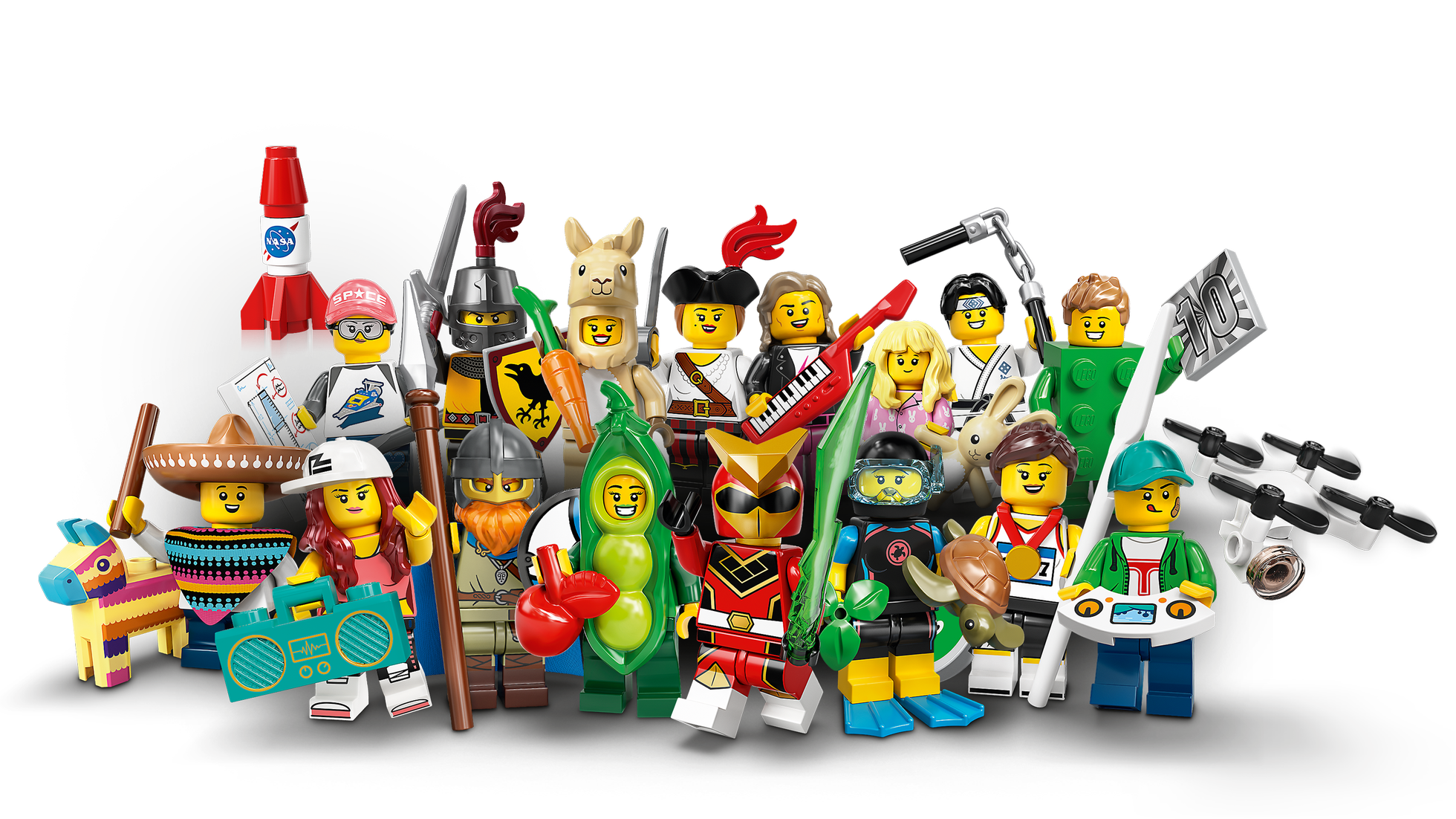 Serie 20 Collectibles Minifigures